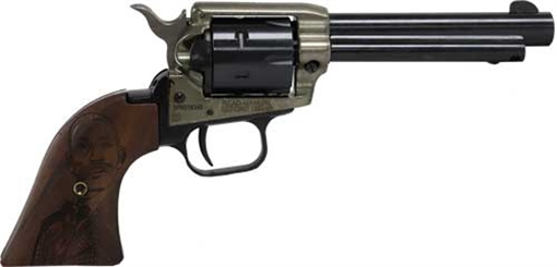 HERITAGE 22LR 4.75" FS BLUED WILD WEST BASS REEVES (TALO) RR22CH4WW3 RR22CH4-WW3