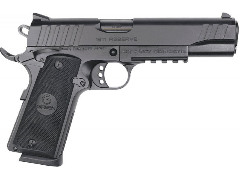 EAA Girsan 1911 45 ACP W/ Rail 5" Barrel MC1911S 390031