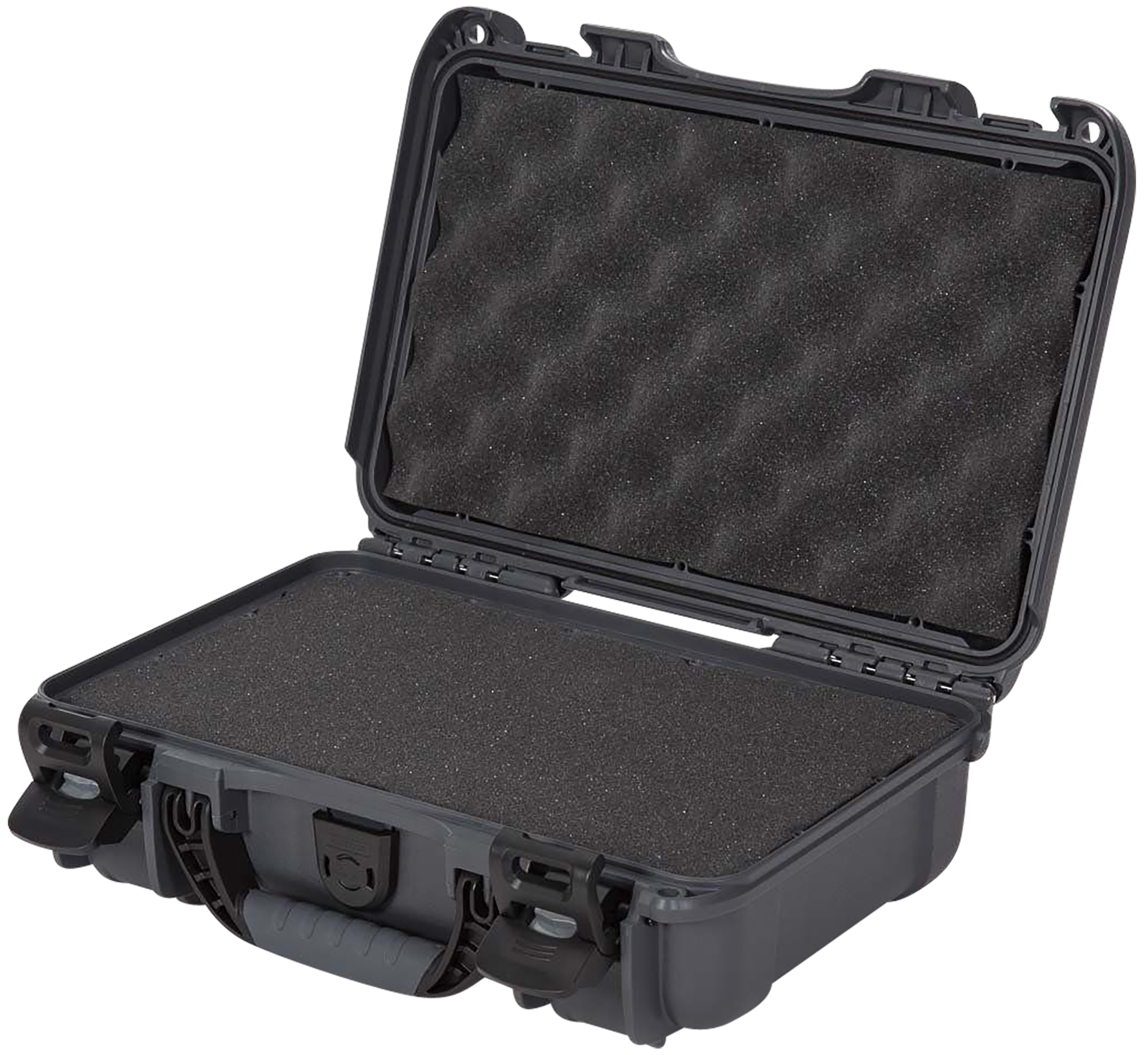 Nanuk 909 Waterproof Hard Case Graphite Resin w/ Cubed Foam 11.44 x 7 x 3.68