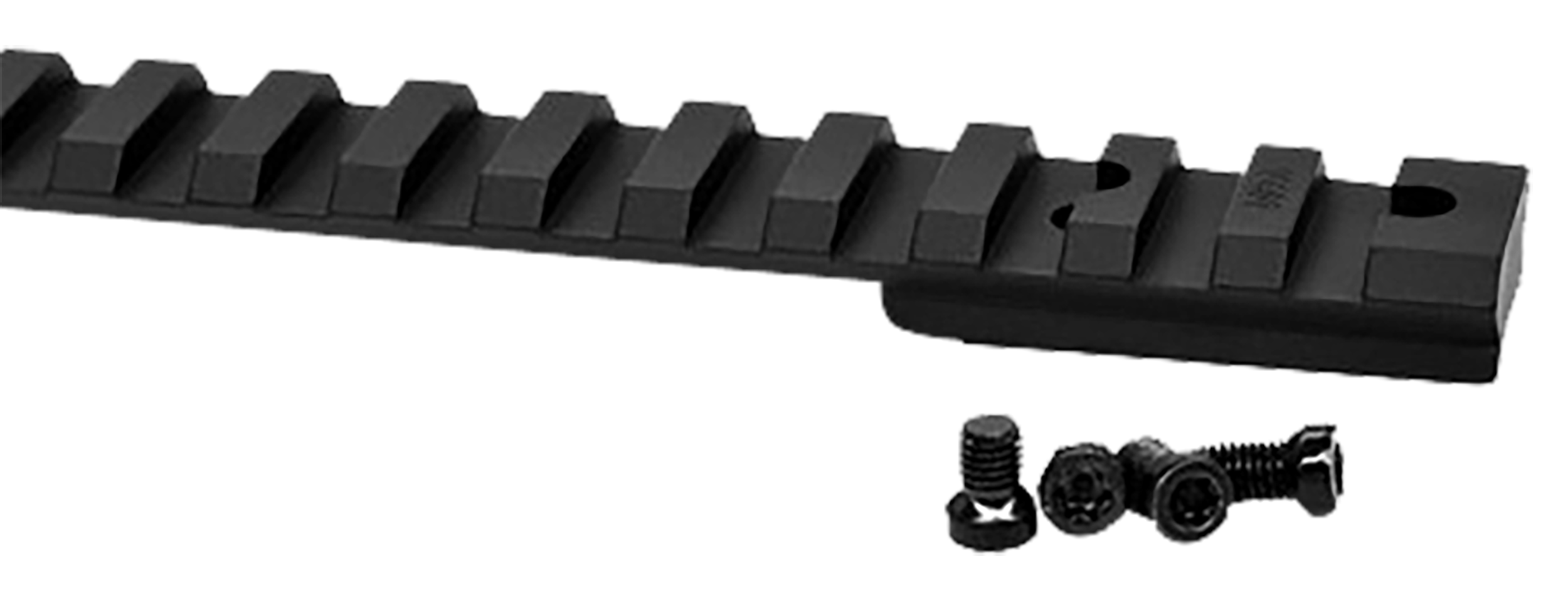Warne Vapor Picatinny Rail Savage 110 Short Action 20 MOA Black Anodized Aluminum