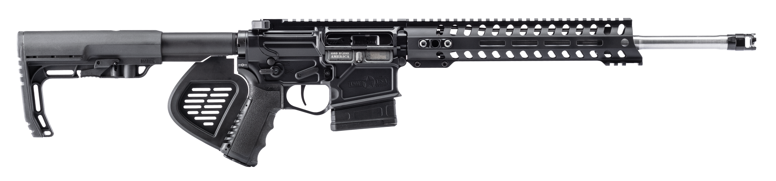 Patriot Ordnance Factory Rogue 6.5 Creedmoor 16.5" 10+1 Semi-Auto Rifle - CA Compliant
