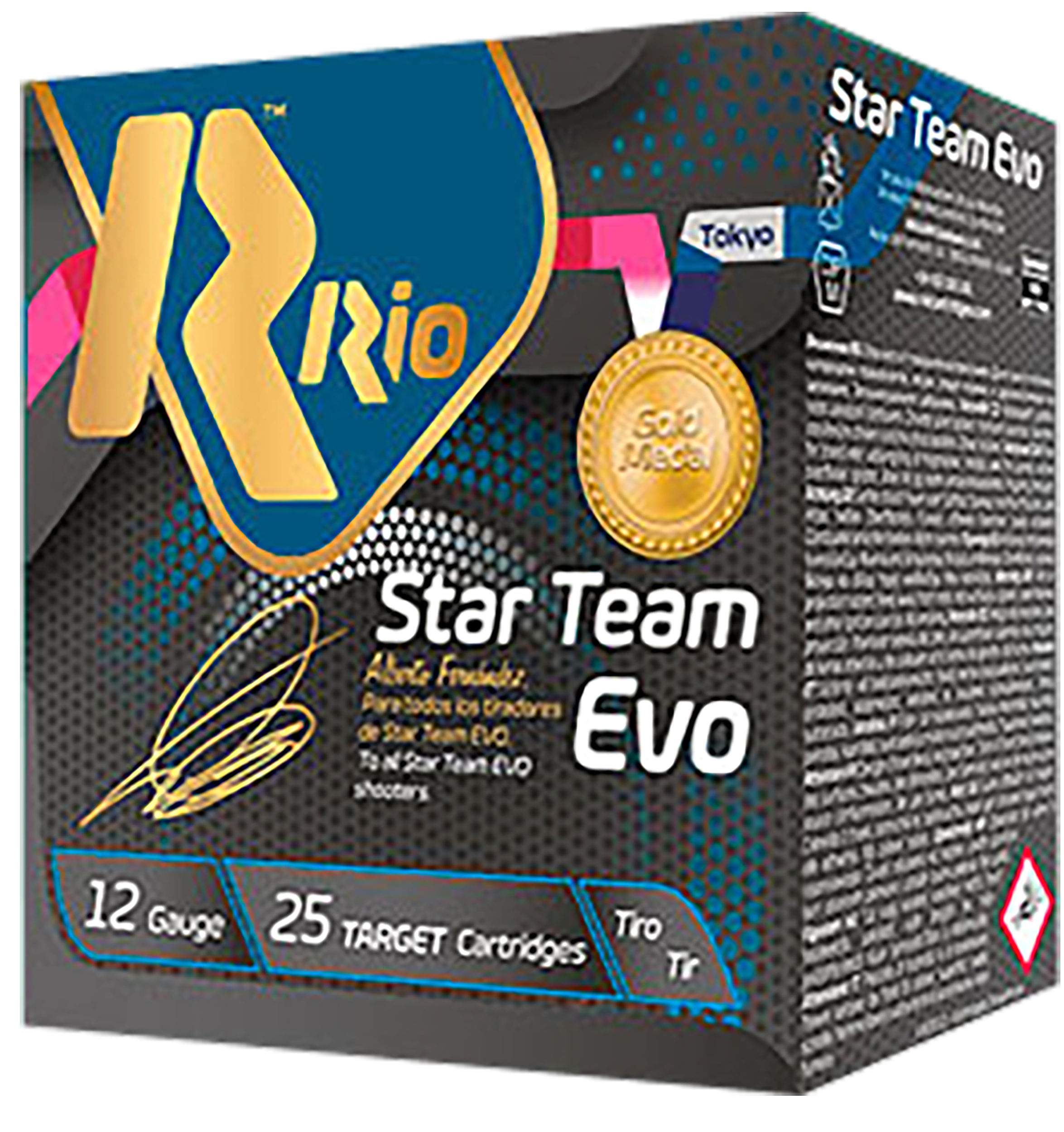 Rio Ammunition Star Team EVO 12 Gauge 2.75" 1 oz 8 Shot - Box or Case