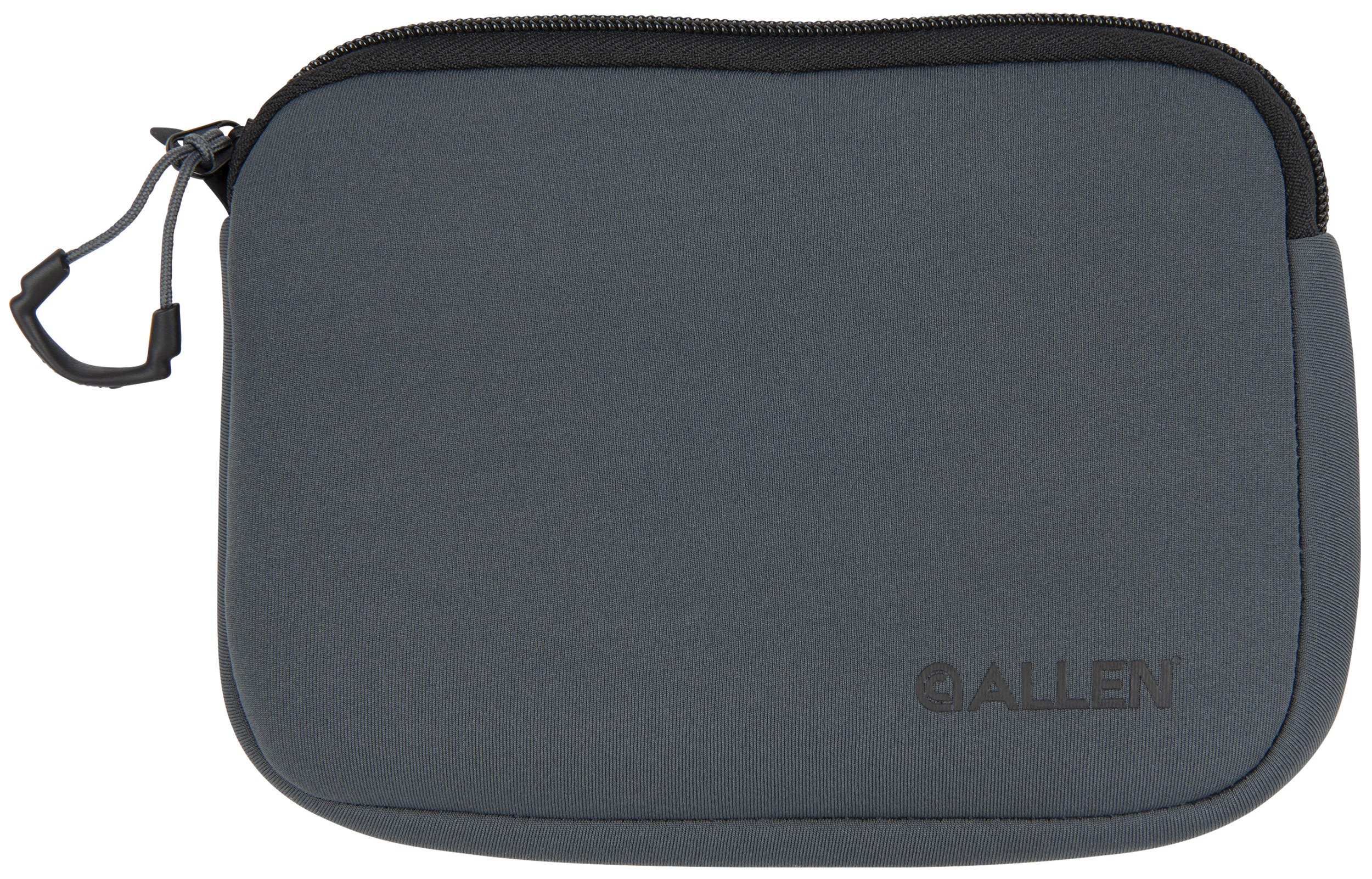 Allen 3635 Pistol Pouch Charcoal Neoprene - Fits Compact Handguns up to 7"