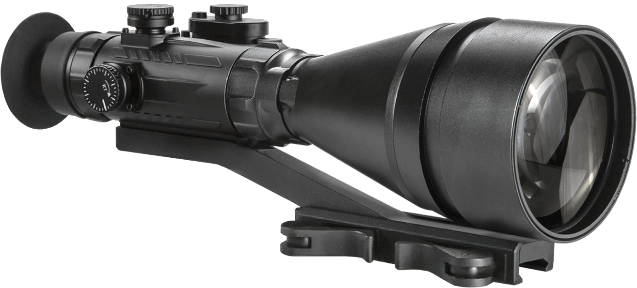 AGM Global Vision Wolverine Pro-6 3APW Night Vision Rifle Scope 6x100mm Gen 3 Auto-Gated White Phosphor - Matte Black