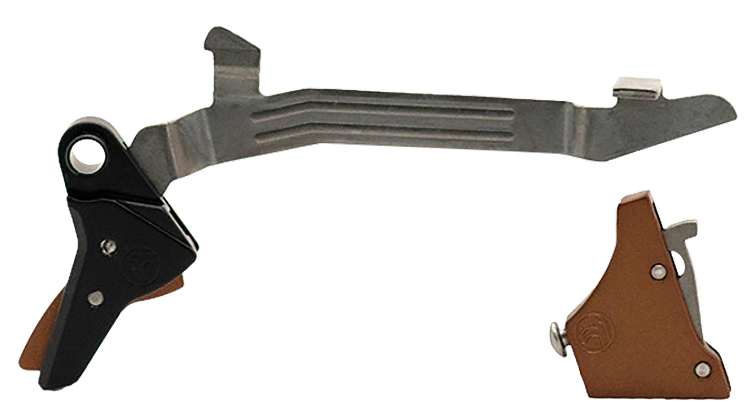 Timney Triggers Alpha Competition 9mm Luger/.40 S&W Bronze Straight Trigger for Glock Gen 3-4