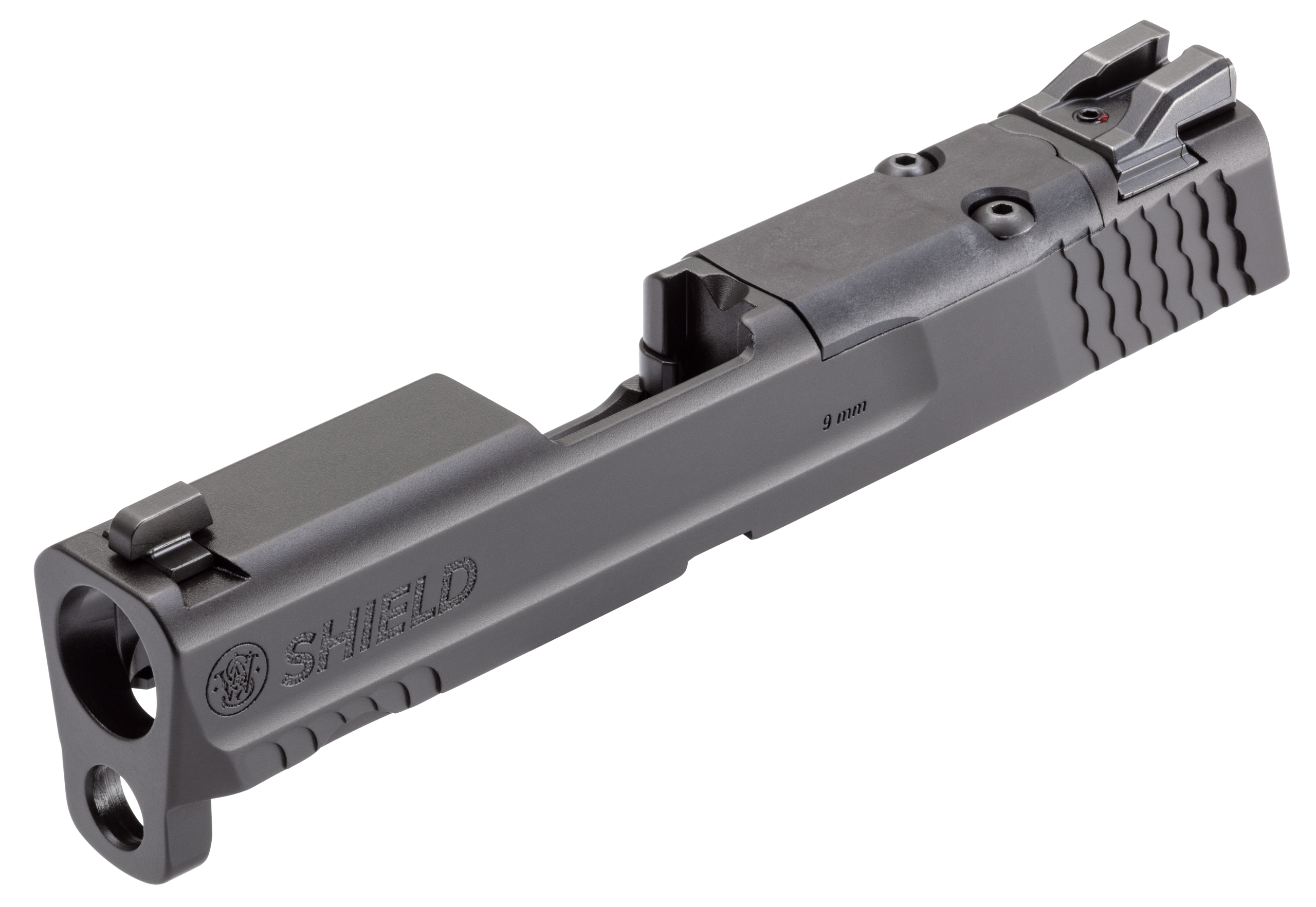 Smith & Wesson M&P Shield / Shield Plus Optic-Ready Slide Assembly 9mm Luger 3.1" Black Armornite