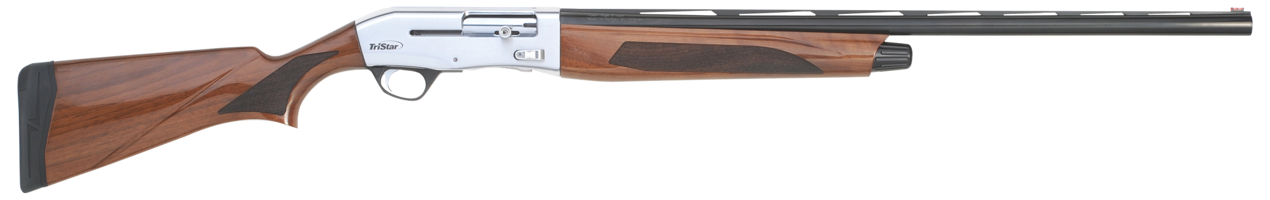 TriStar Viper G2 Pro 12 Gauge 28" 3" 5+1 Semi-Auto Shotgun - Silver Receiver, Turkish Walnut