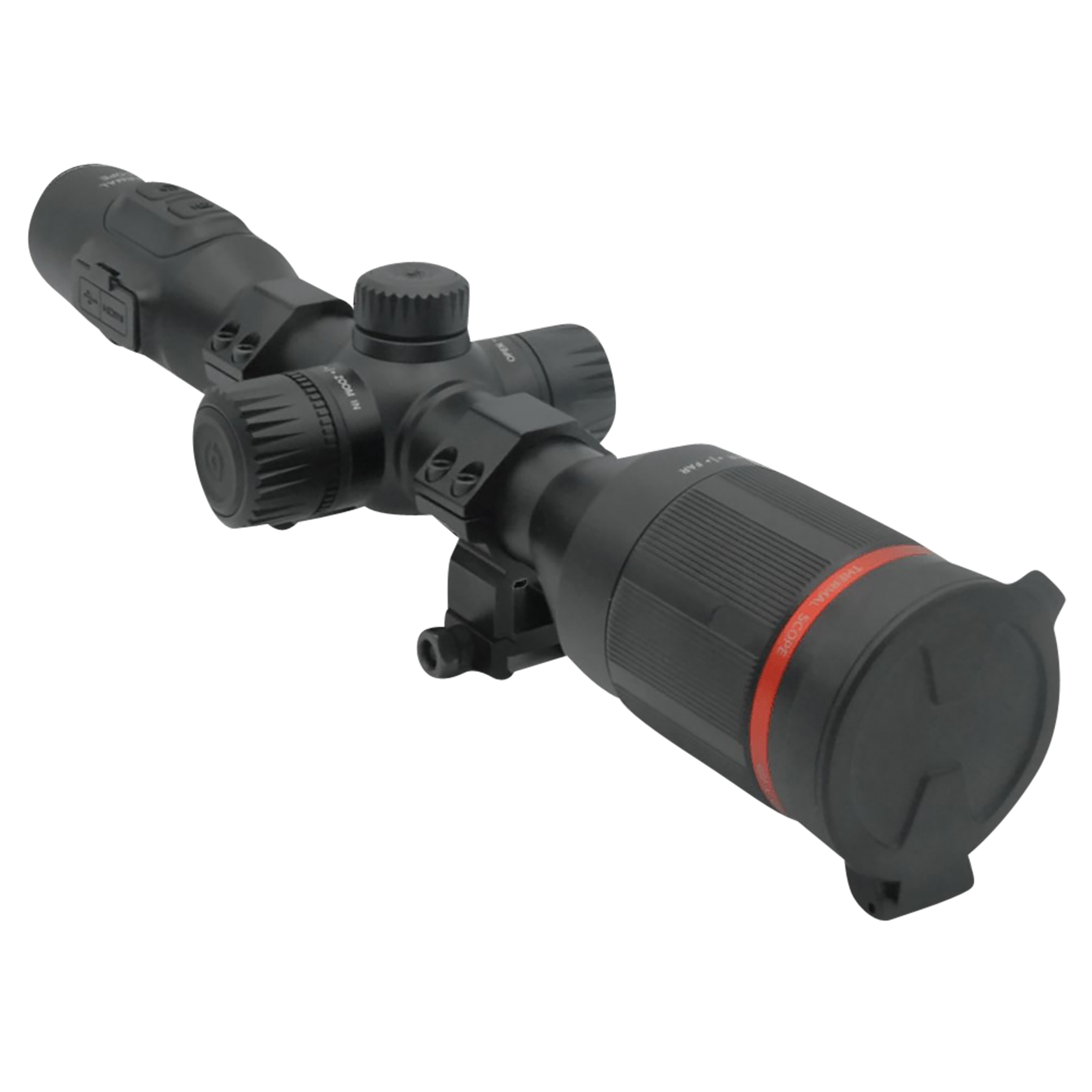 X-Vision TS300 2-16x35mm Thermal Scope 640x480 Multi-Reticle 3,100 Yd Detection - Black