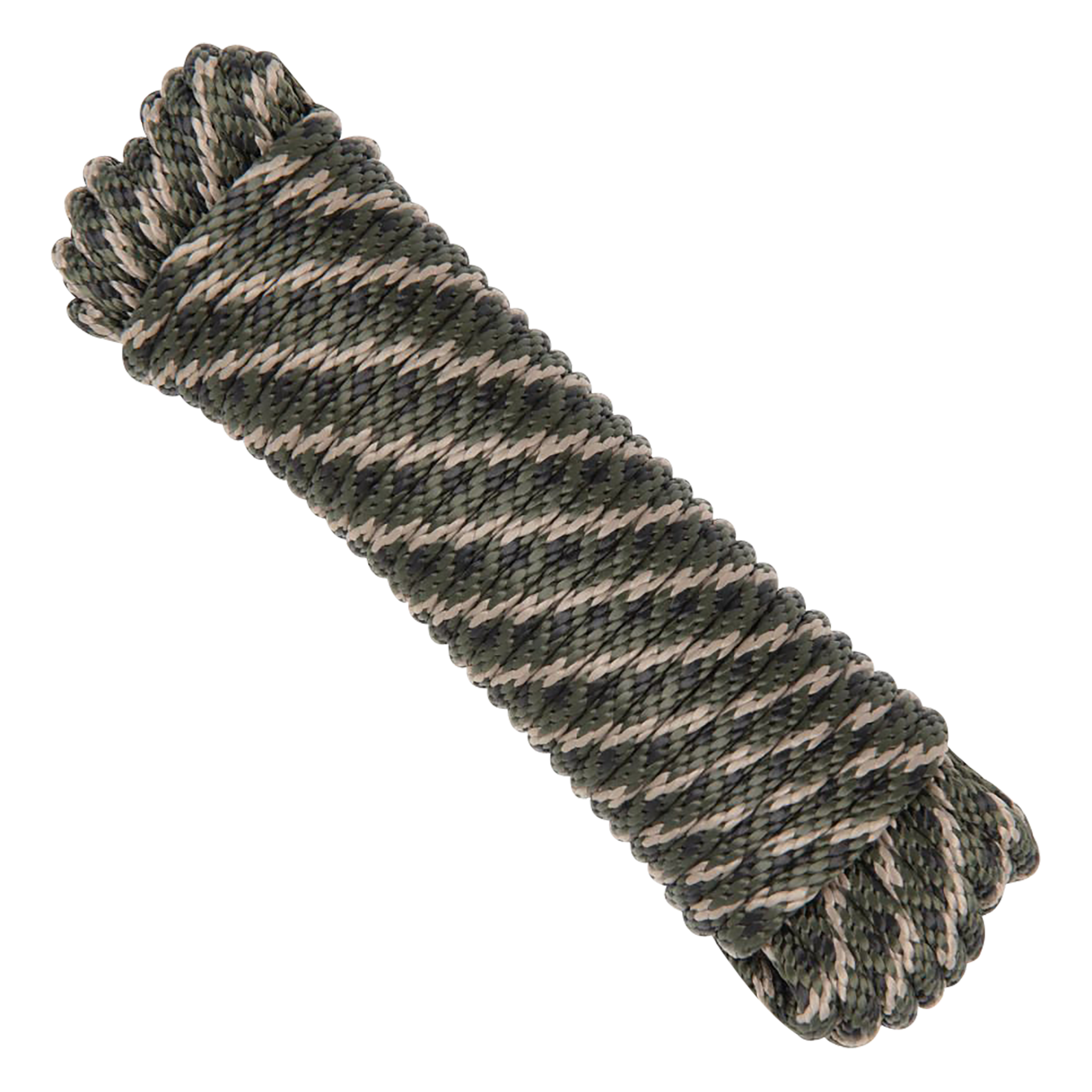 Vanish 5909 Multipurpose Outdoor Rope 1/4 in x 50 ft Solid Core Weave Camo