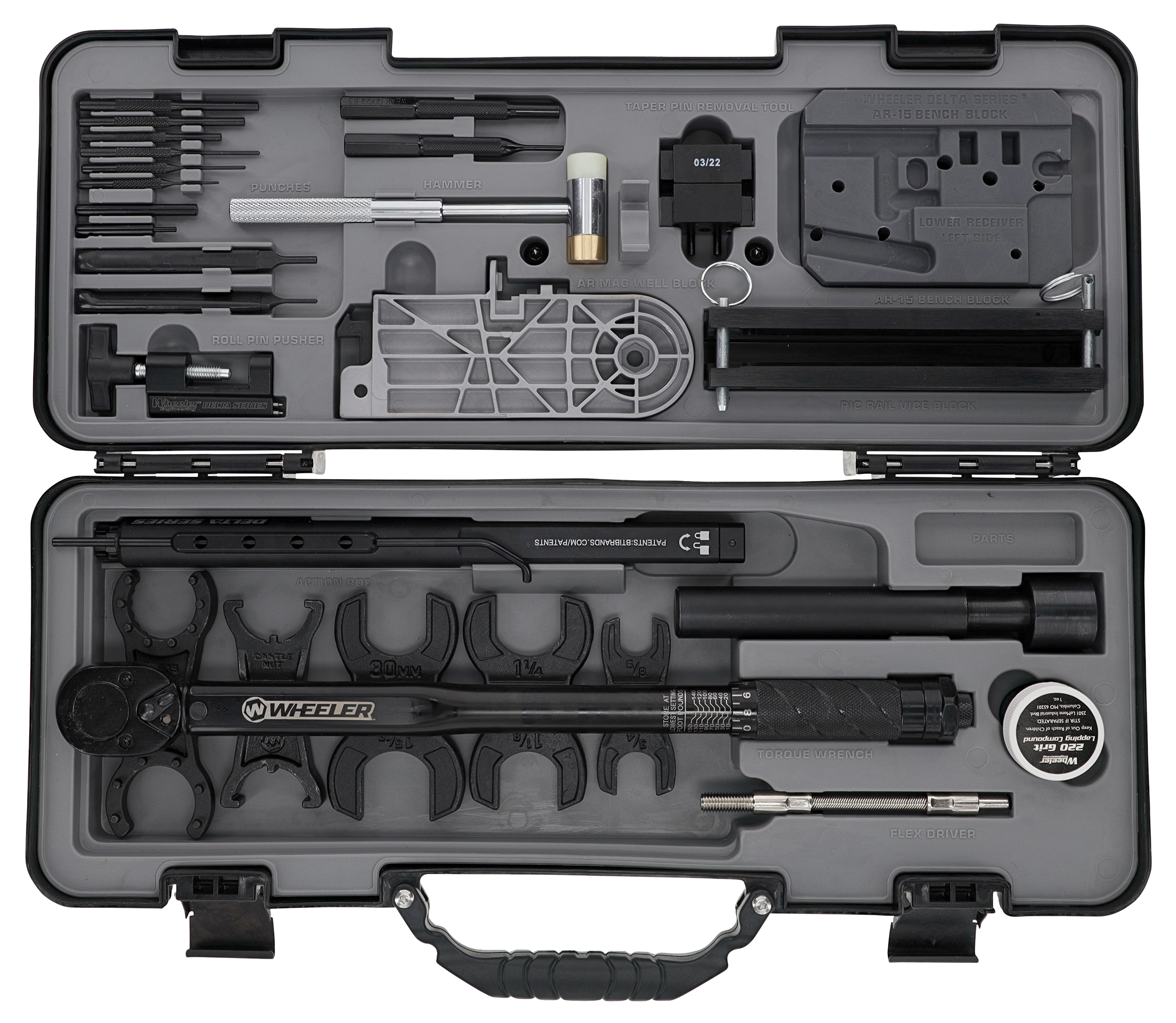 Wheeler Engineering Delta Pro Series Ultimate AR-15 Armorer's Kit - 28 Piece