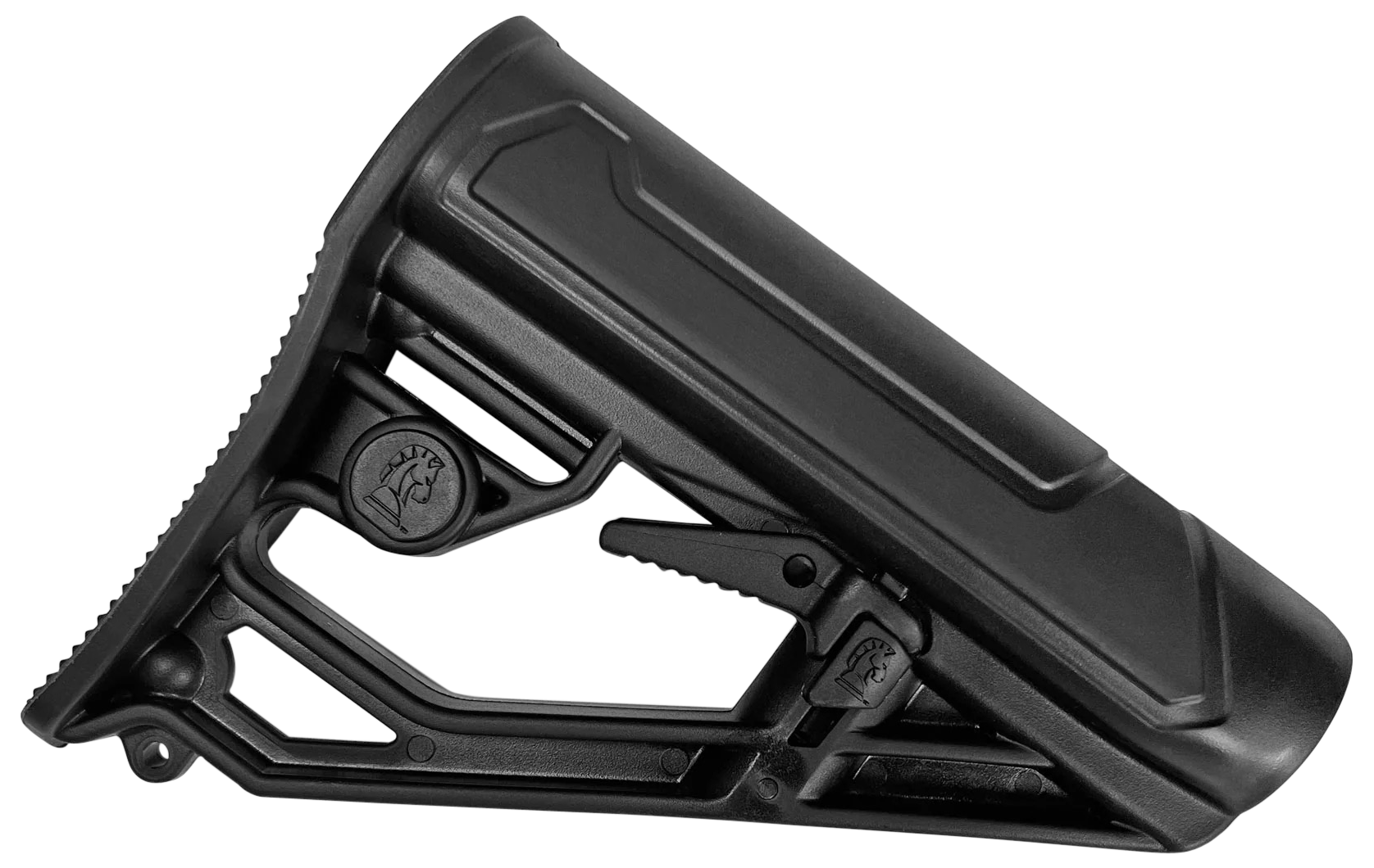 Adaptive Tactical EX Performance Lite Adjustable Black Synthetic M4-Style Stock - AR Platform, Mil-Spec Buffer Tubes
