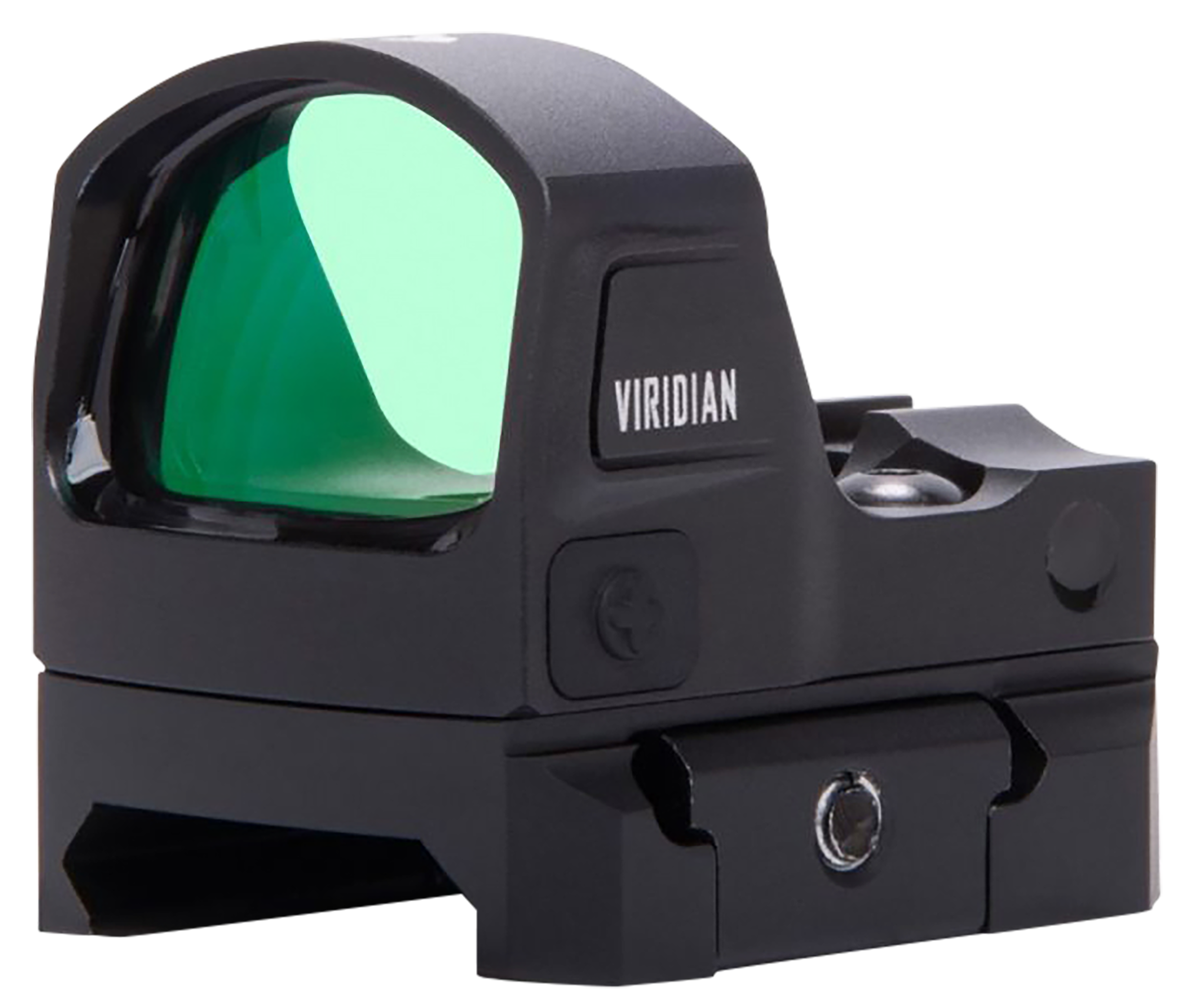 Viridian RFX15 1x 3 MOA Green Dot Reflex Sight with Shield & Picatinny Mount - Black