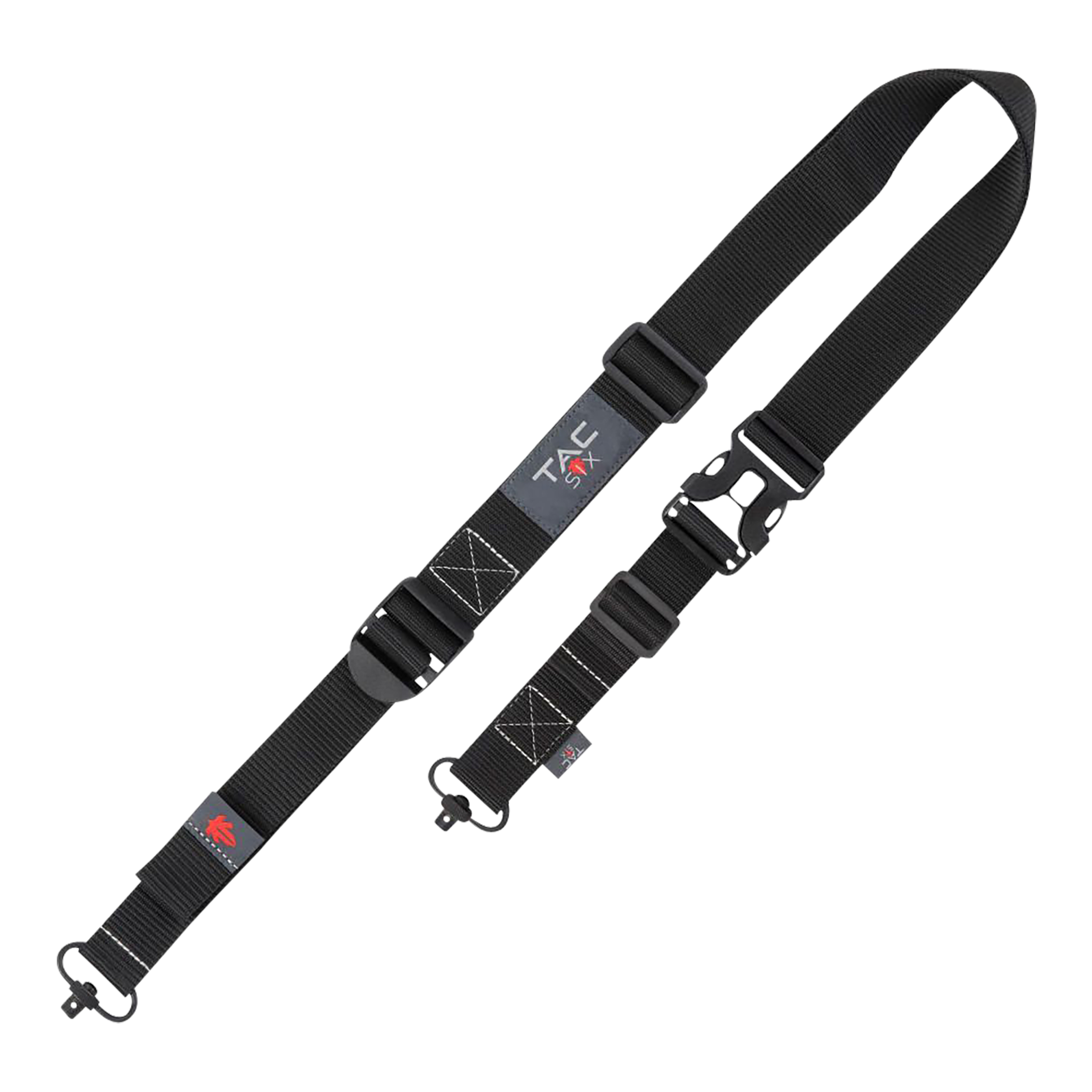 Tac Six 8495 Citadel Double Point Sling - Black Webbing w/ Quick Detach Swivels
