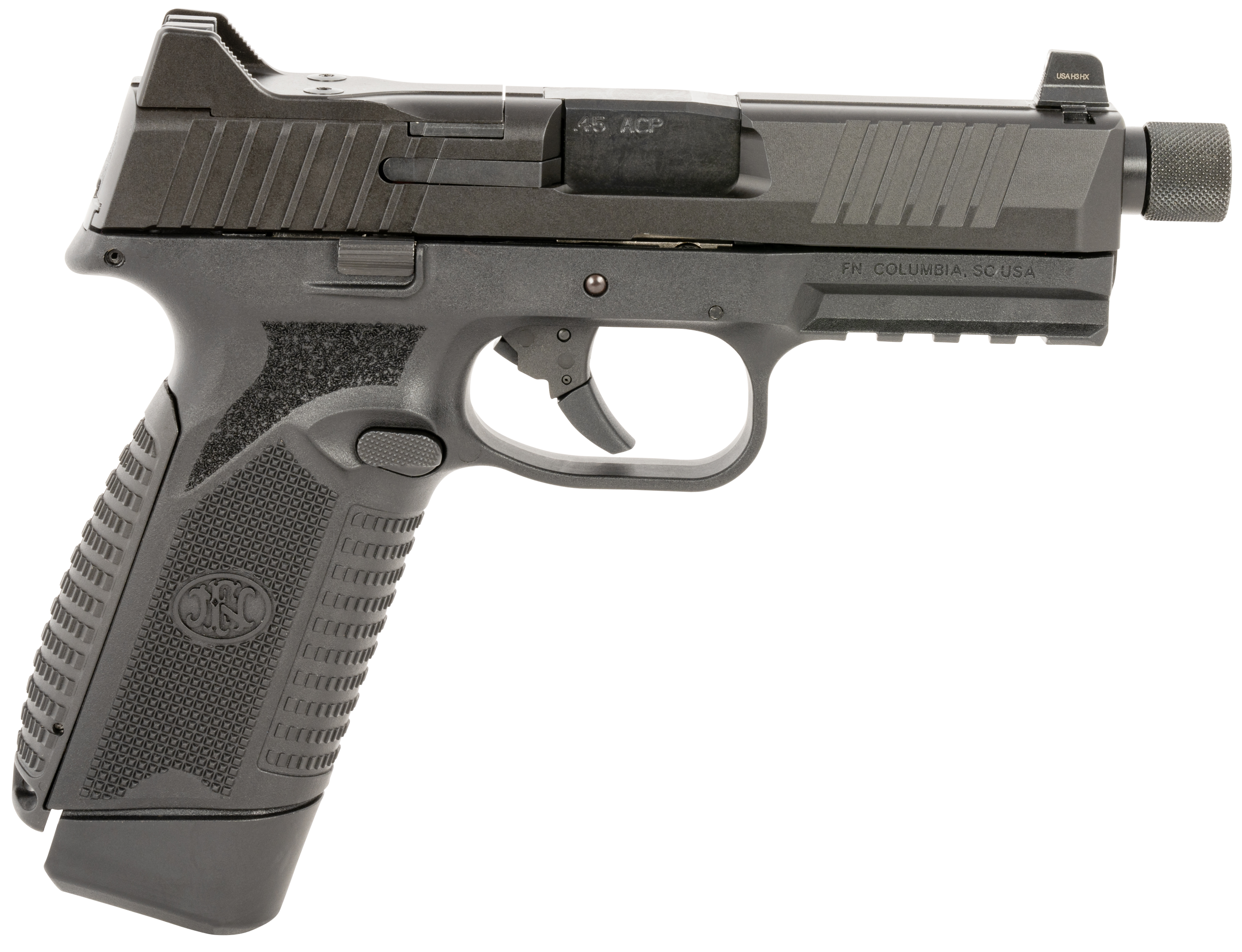 FN 545 Tactical 45 ACP 4.71" 15+1/18+1 Semi-Auto Pistol