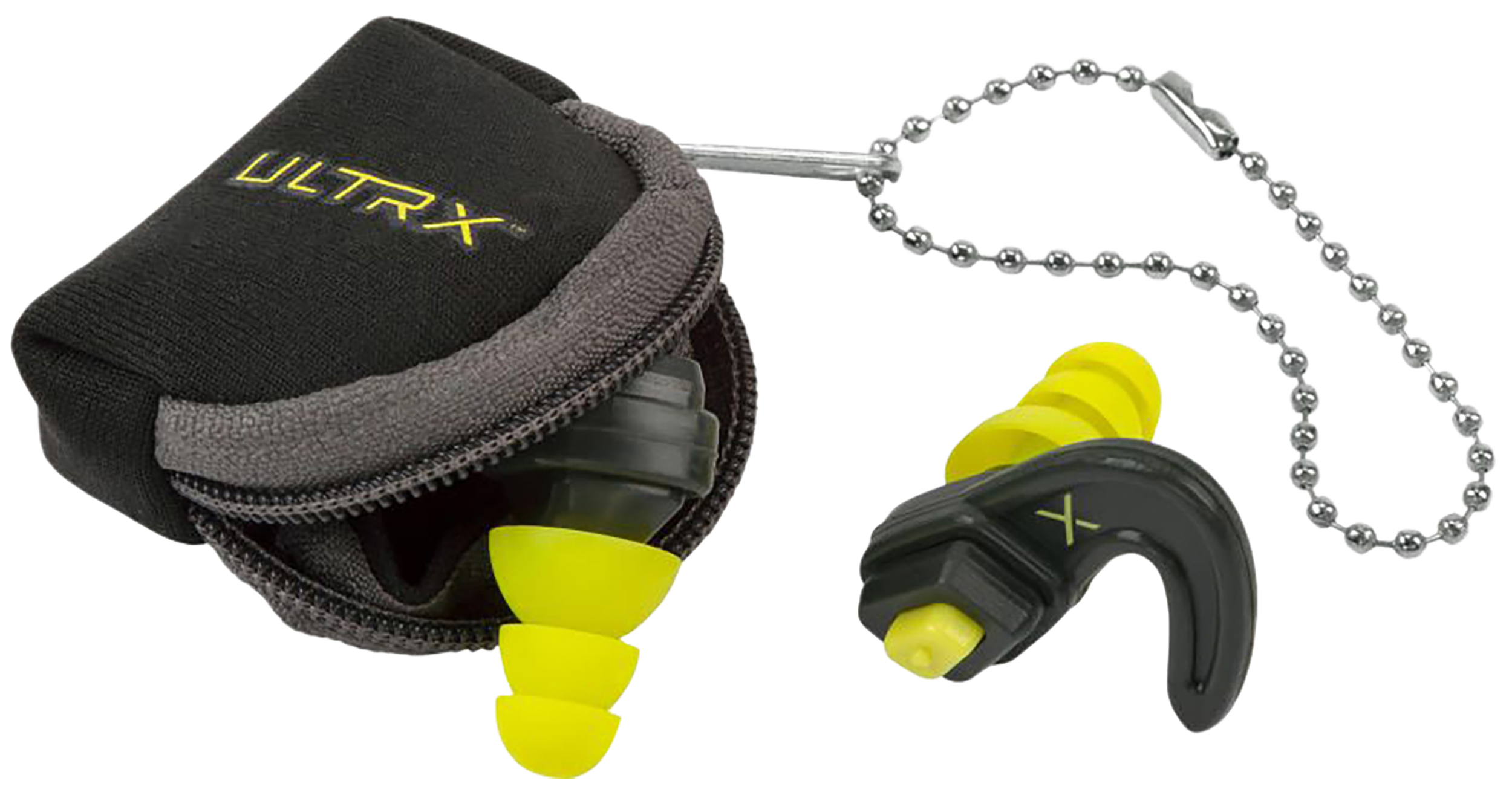 Allen ULTRX Shift Adjustable Ear Plugs 12-25 dB Gray / Yellow