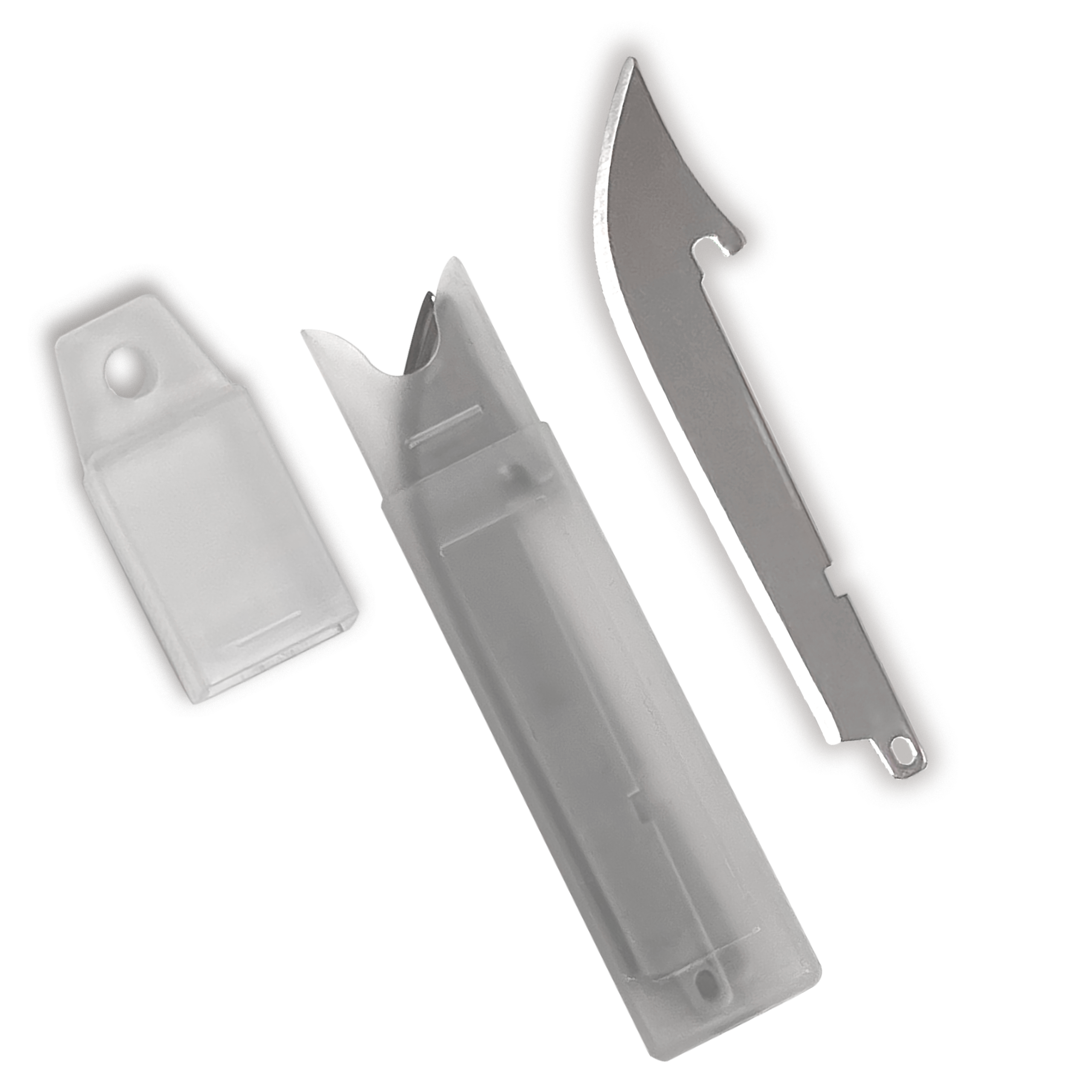 AccuSharp 742C Razor Knife Replacement Blades 3.5" Stainless Steel 6-Pack