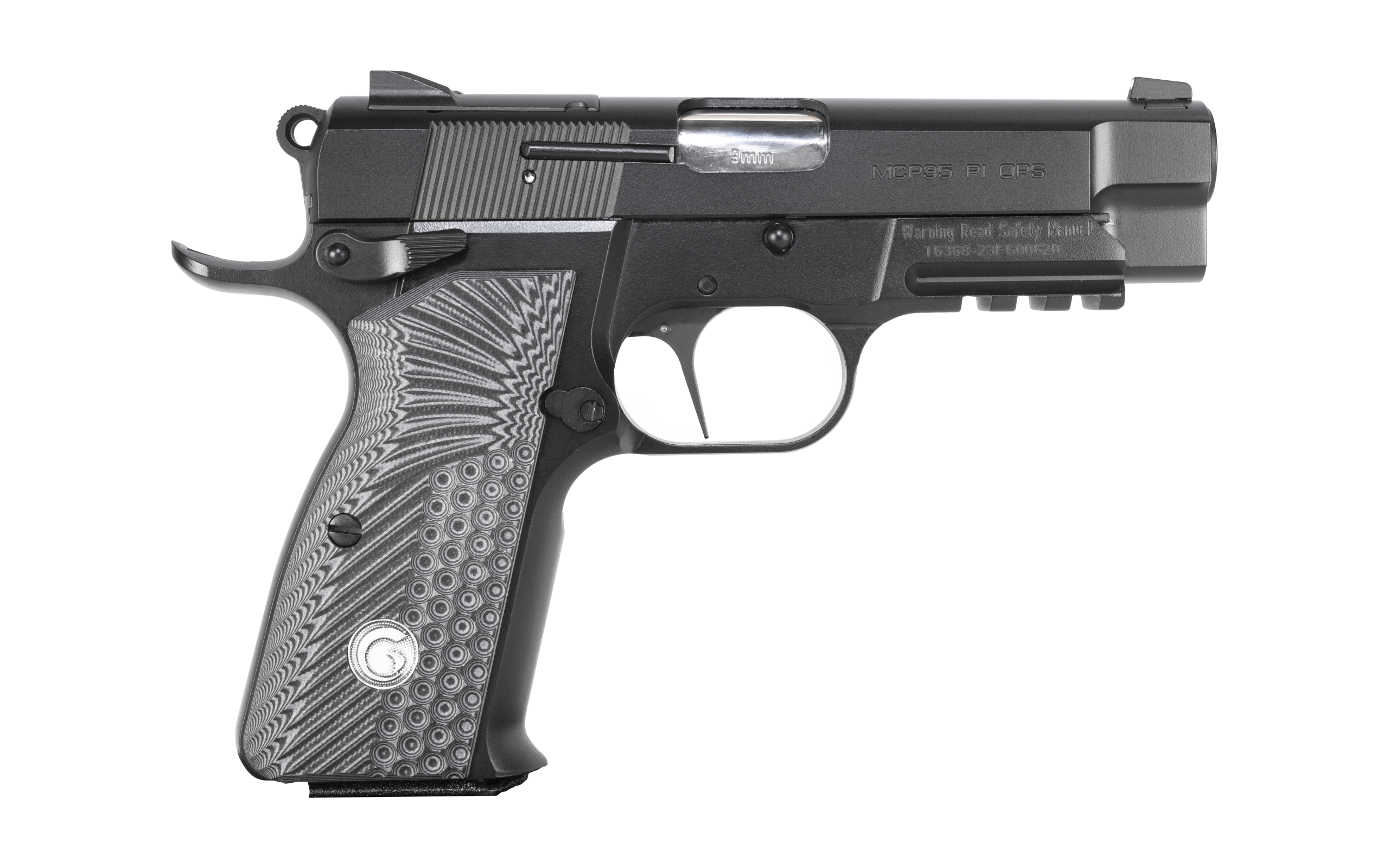 EAA Girsan MC P35 PI OPS 9mm Luger 3.88" 15+1 Semi-Auto Pistol