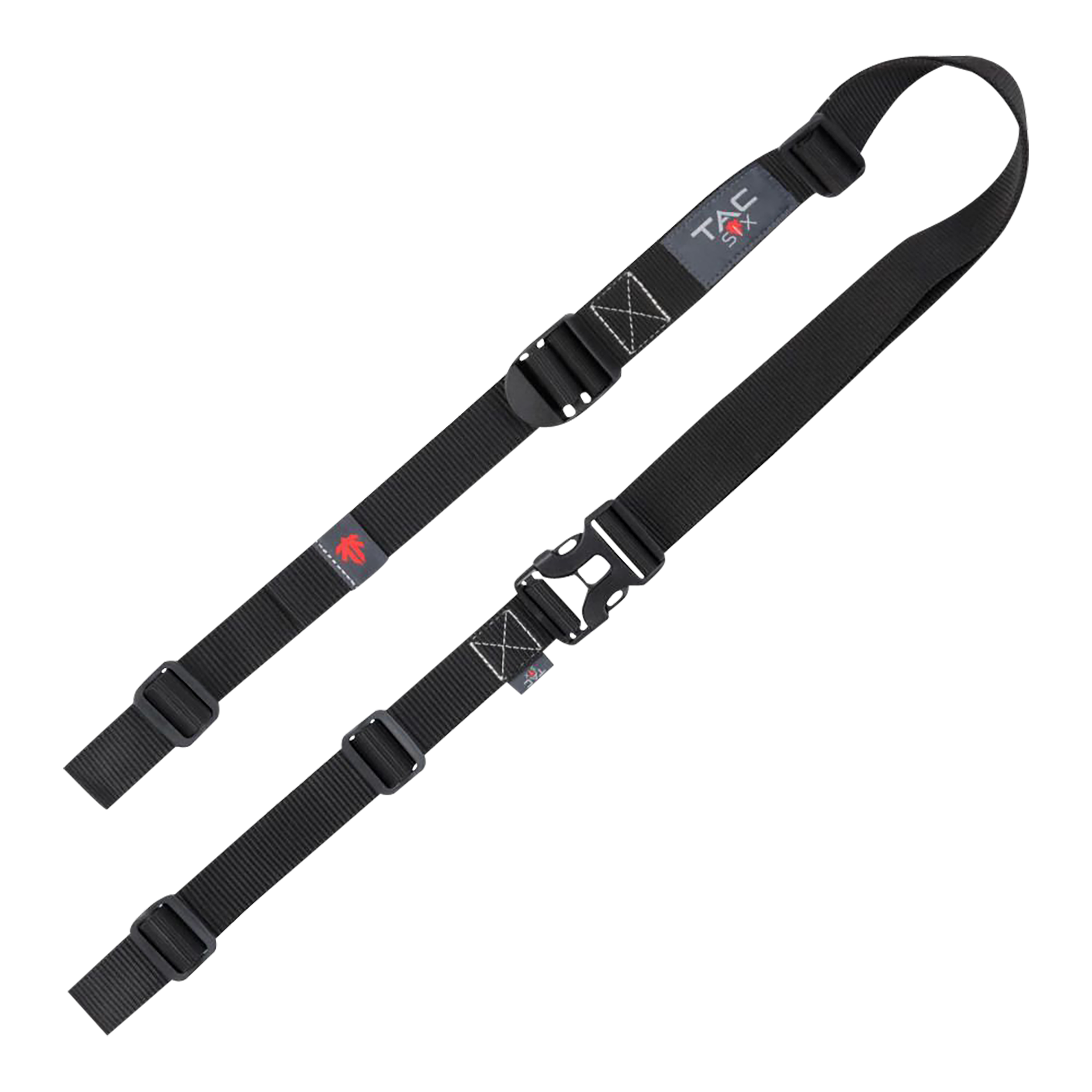 Tac Six 8494 Citadel Double Point Sling Black w/ Ladder Buckles