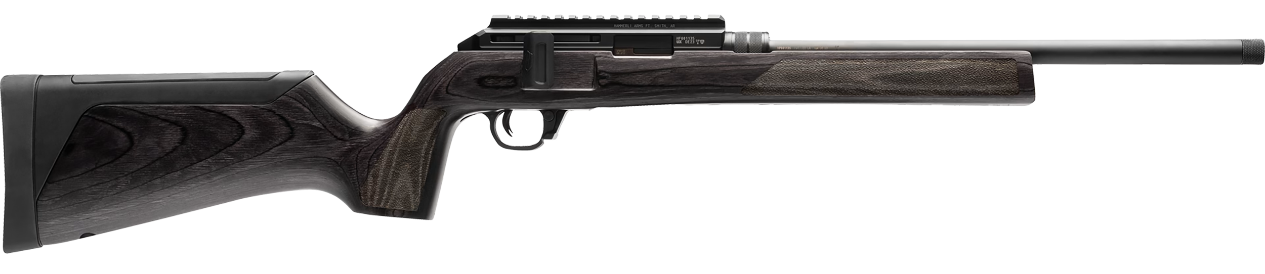 Hammerli Arms Force B1 22 LR 16.10" 10+1 Bolt Action Rifle - Gray Wood Stock