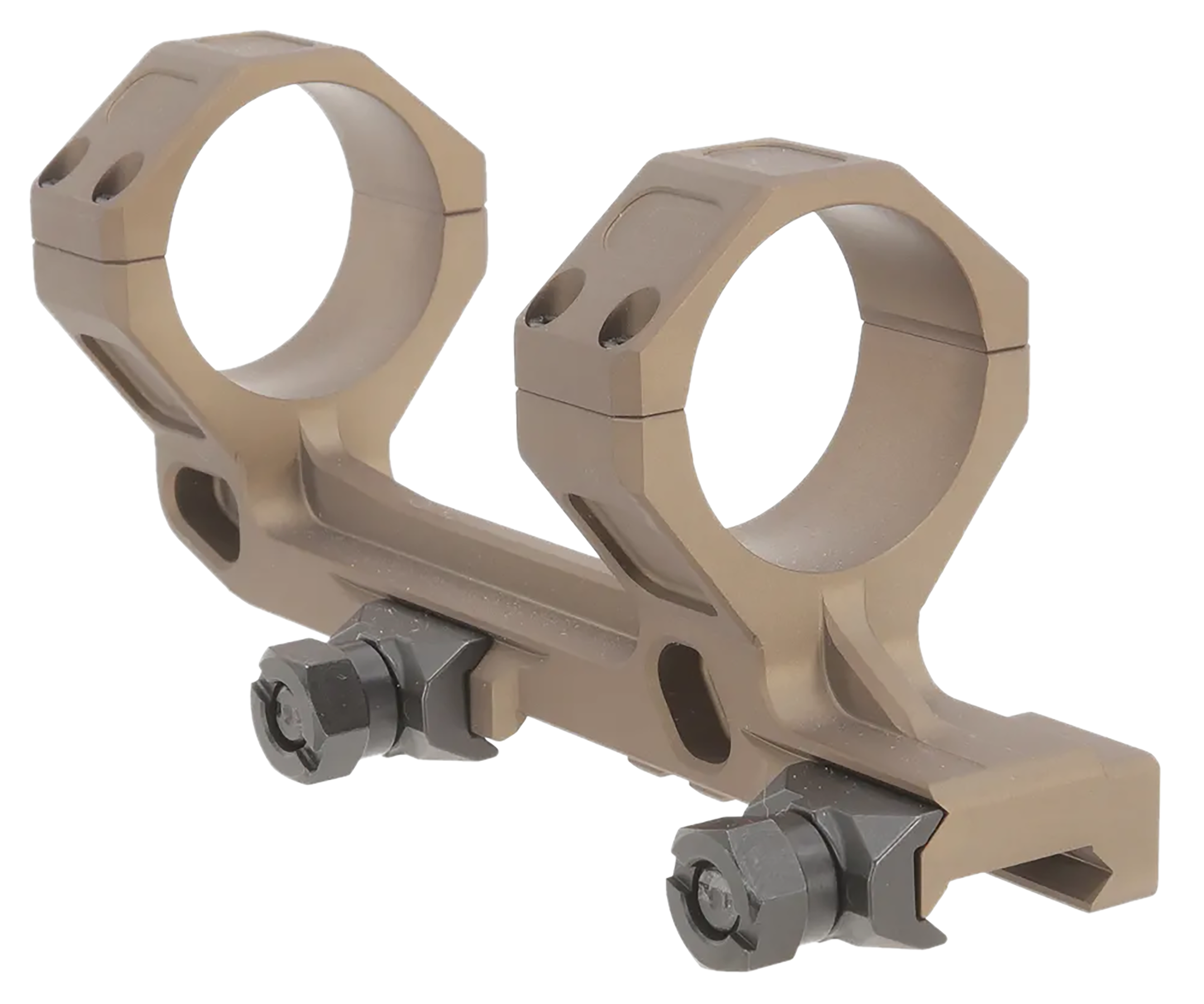 Geissele Automatics AR15 Super Precision 34mm Standard Scope Mount - Desert Dirt Anodized