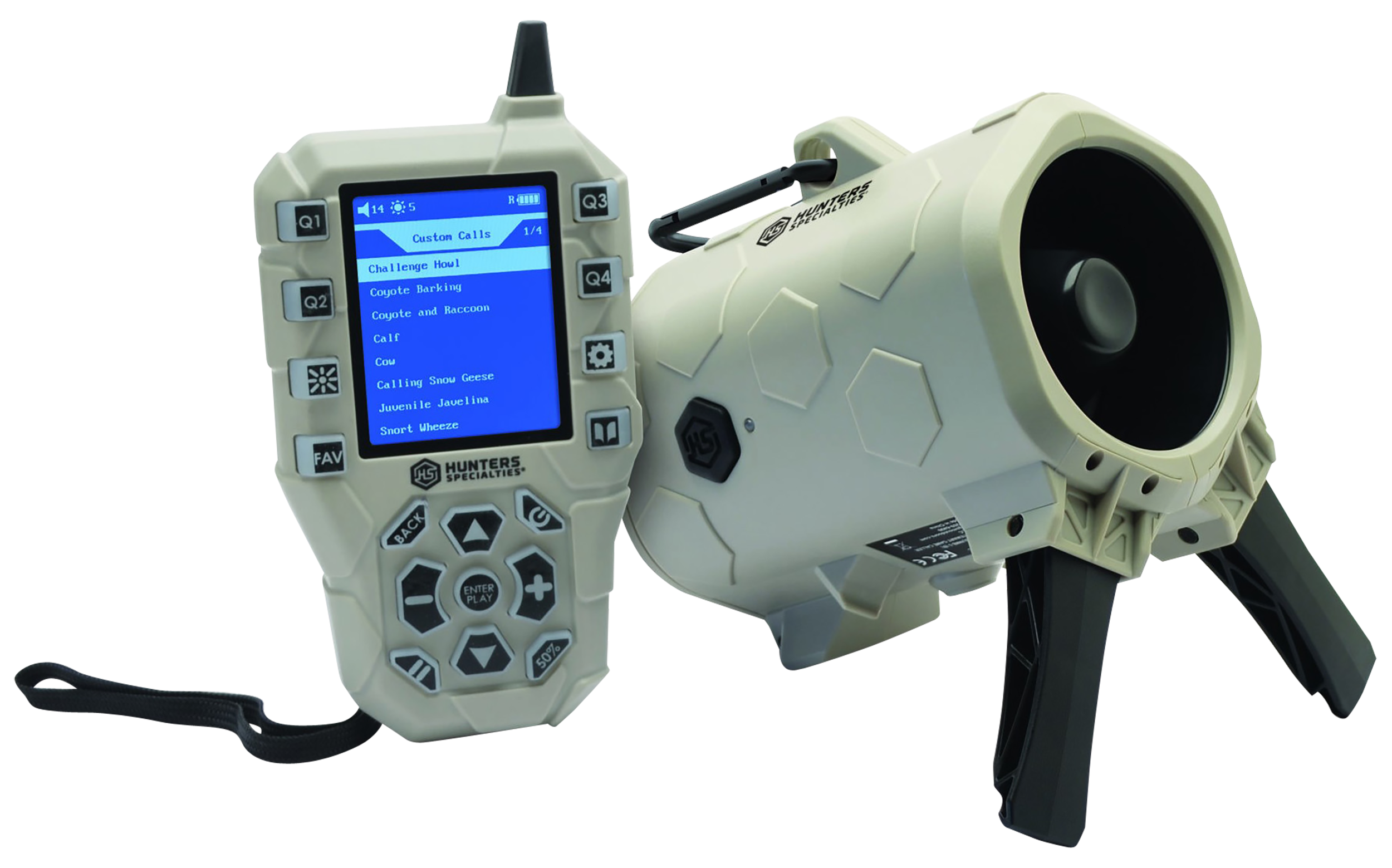 Johnny Stewart Wildlife Calls JSRGC Executioner Electronic Game Caller 100 Preloaded Sounds Green