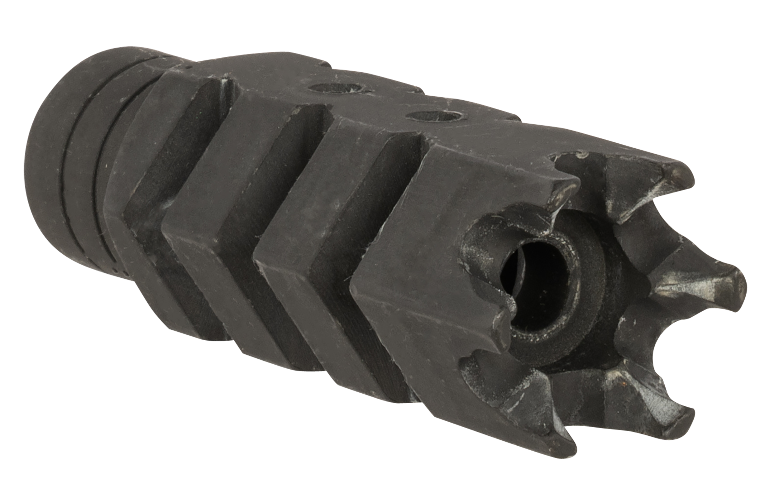 Advanced Technology Shark Muzzle Brake .223/5.56 1/2x28 Black Oxide Steel