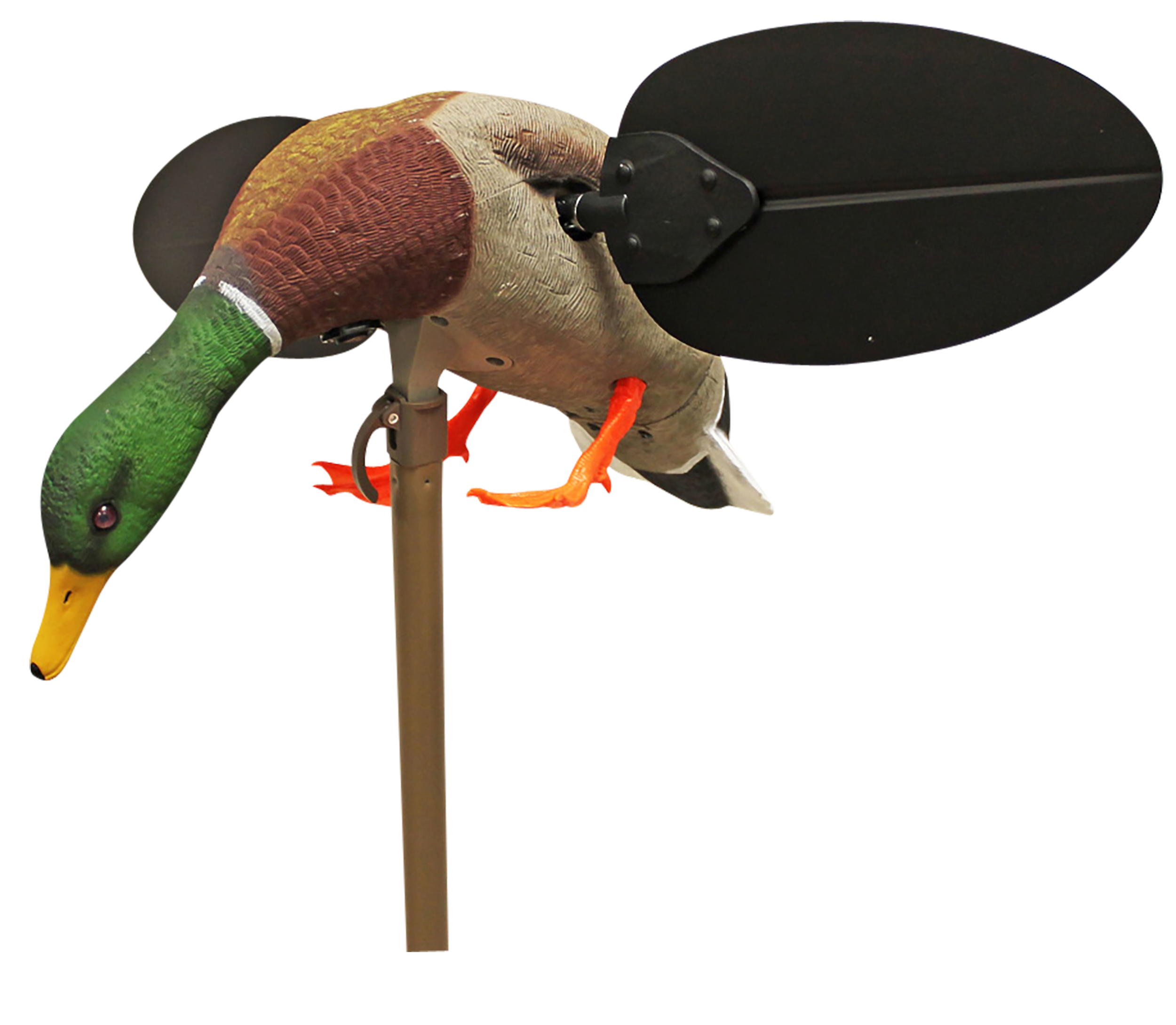 Mojo Outdoors HW2533 Mallard Drake Li-Ion Motion Decoy w/ Remote - Multi-Color