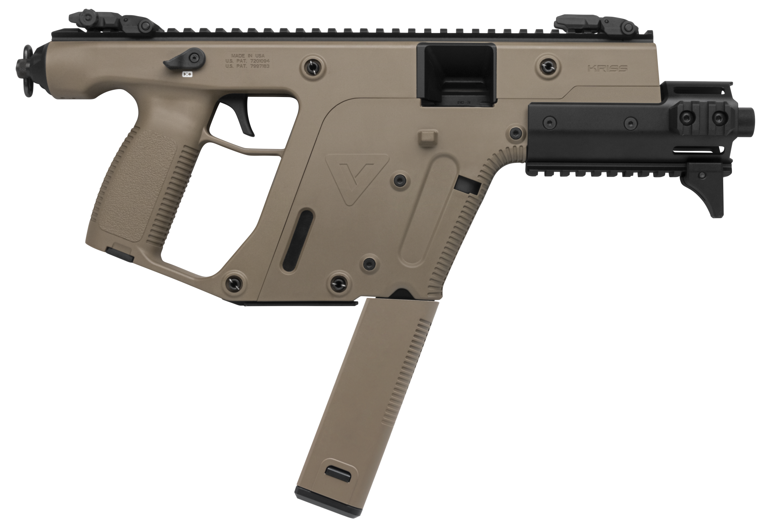 Kriss USA Vector Enhanced SDP Gen2 9mm Luger 6.50" 40+1 Semi-Auto Pistol