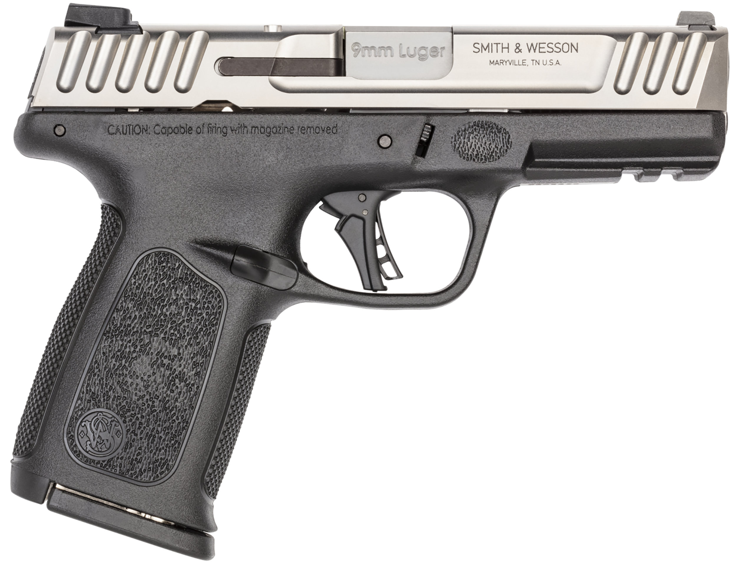 Smith & Wesson SD9 2.0 9mm Luger 4" 16+1 Striker-Fired Semi-Auto Pistol - 2-Tone
