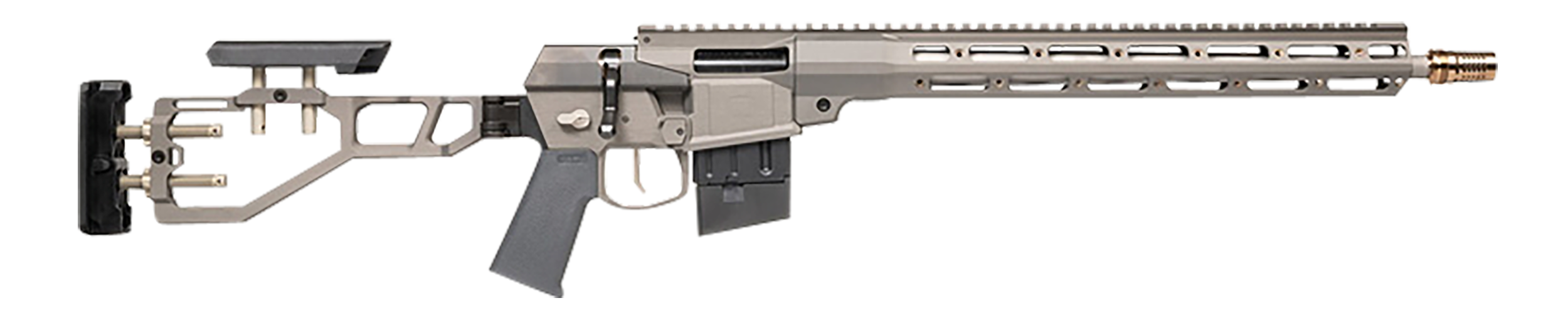 Q LLC Mini Fix 5.56x45mm NATO 16" Bolt Action Rifle - Gray