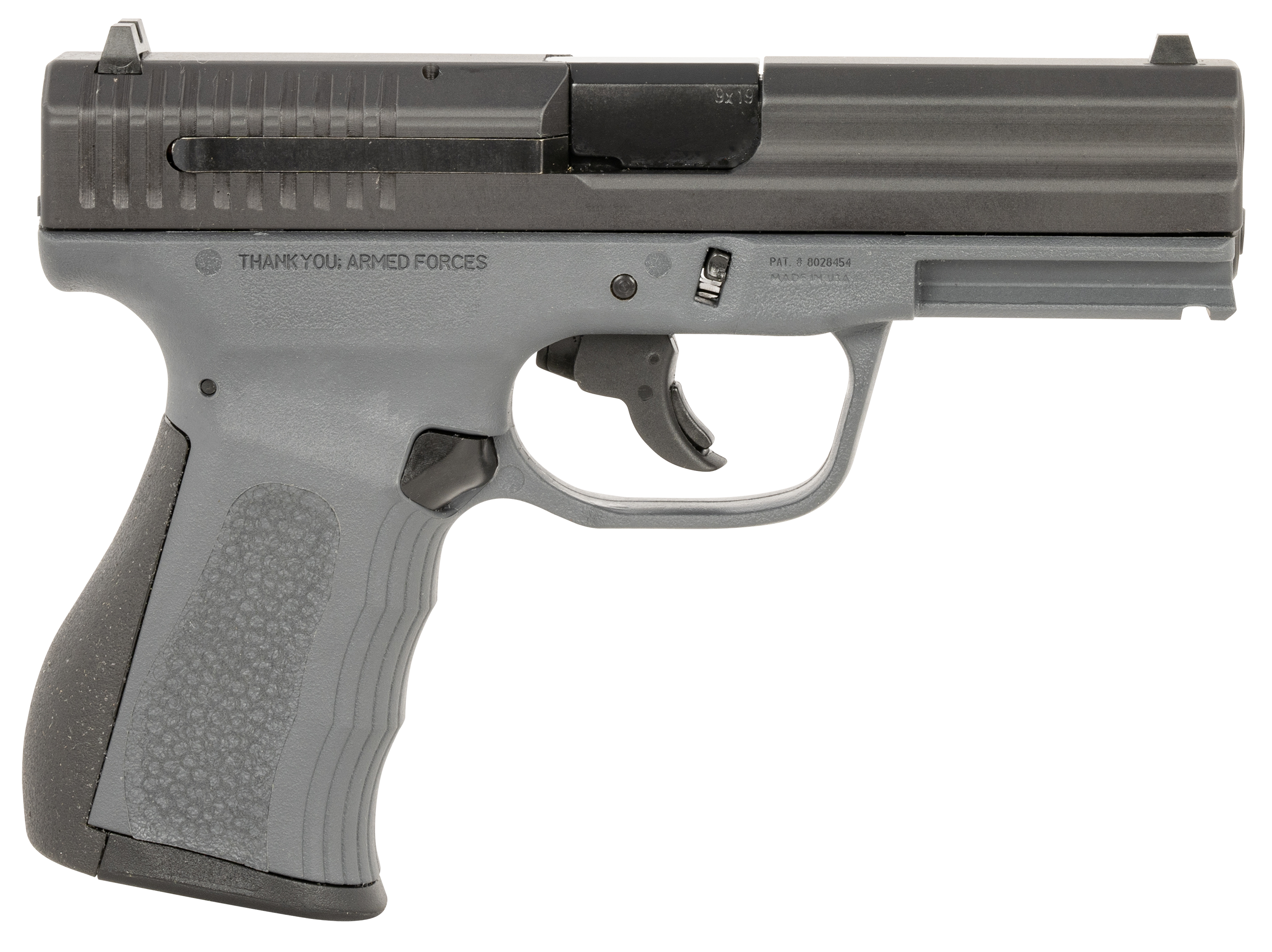 FMK 9C1 G2 9mm Luger 3.87" 10+1 Semi-Auto Pistol - Sniper Gray - CA/MA Compliant