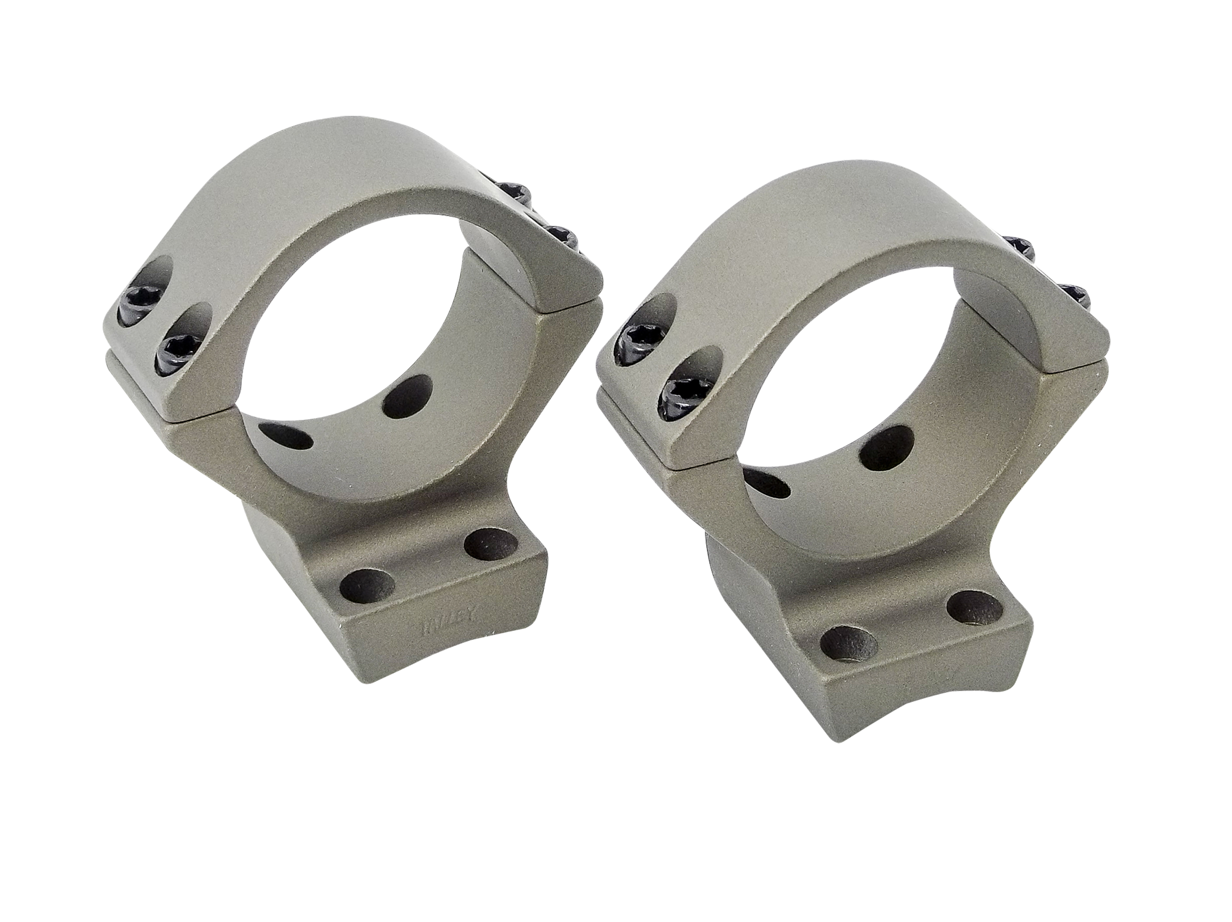 Talley Scope Mount/Ring Combo 30mm Tube Low Rings Smoked Bronze Cerakote - Browning X-Bolt