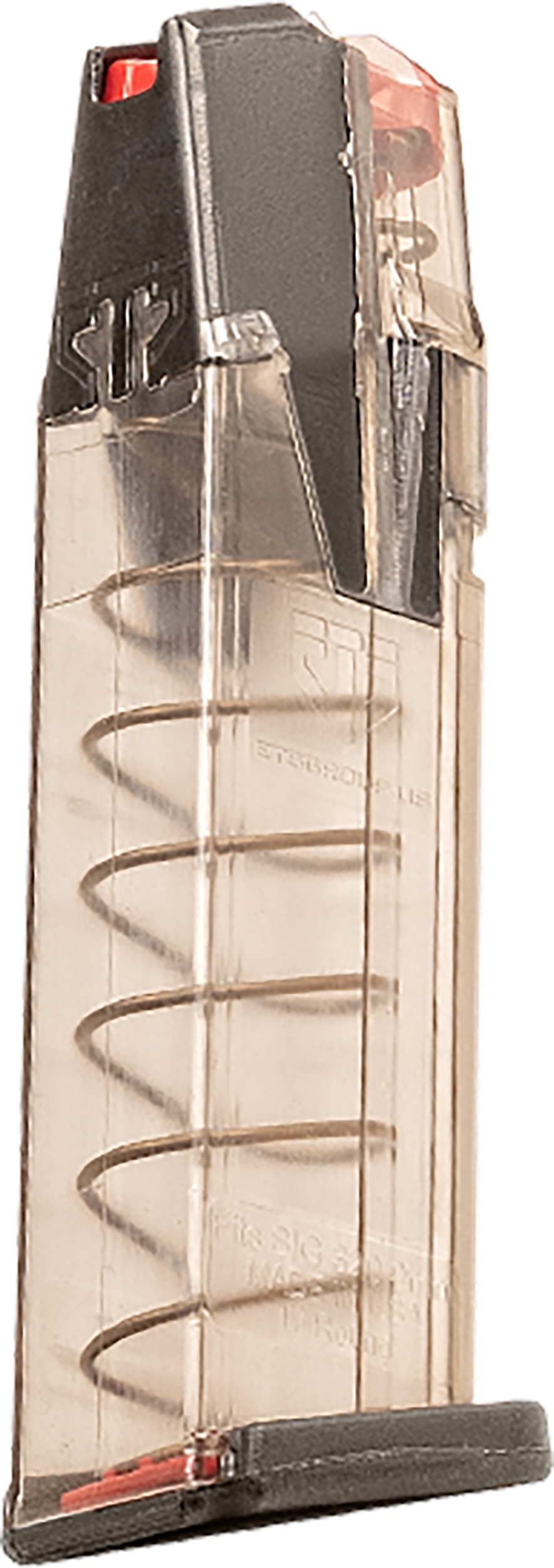 ETS Group Omega 9mm Luger 17rd Clear Polymer Pistol Magazine for S&W M&P