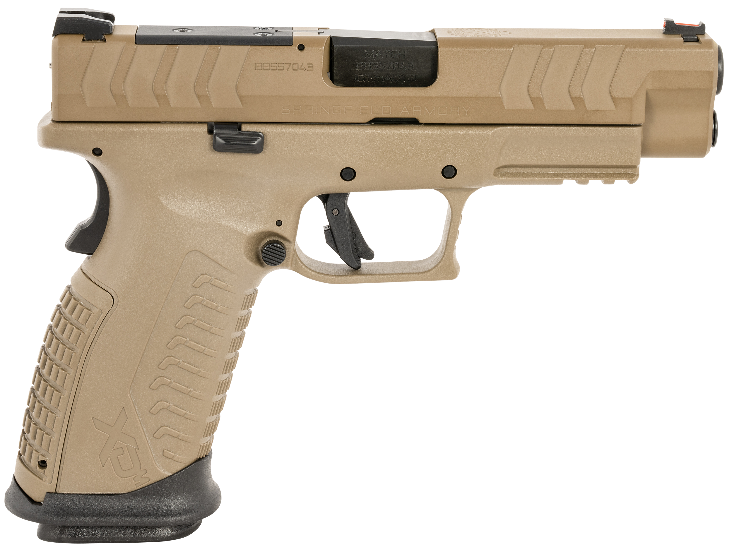 Springfield Armory XD-M Elite OSP 10mm Auto 4.5" 16+1 Semi-Auto Pistol w/ HEX Dragonfly - FDE