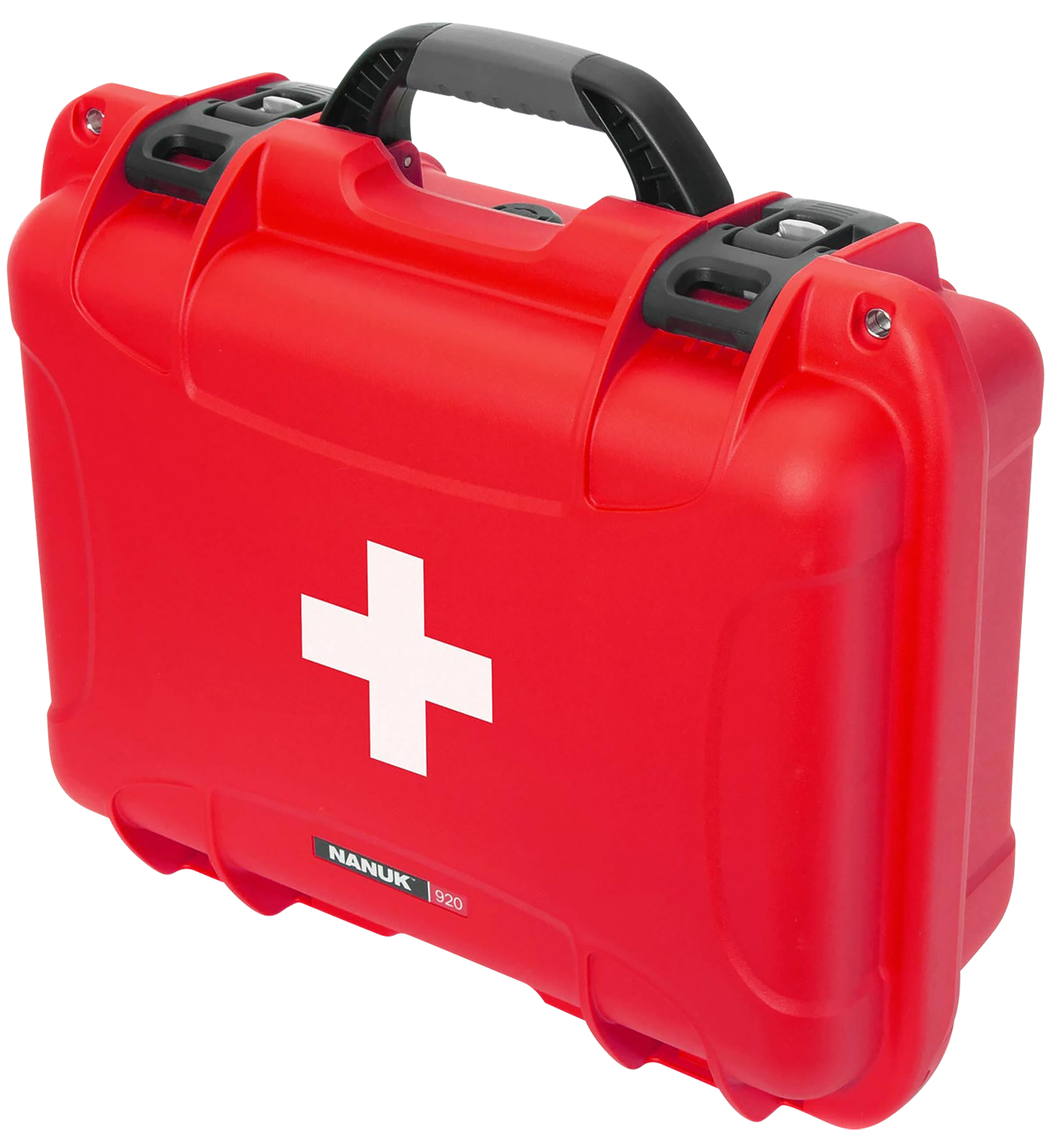 Nanuk 920 First Aid Case Red Resin Waterproof w/ PowerClaw Latches