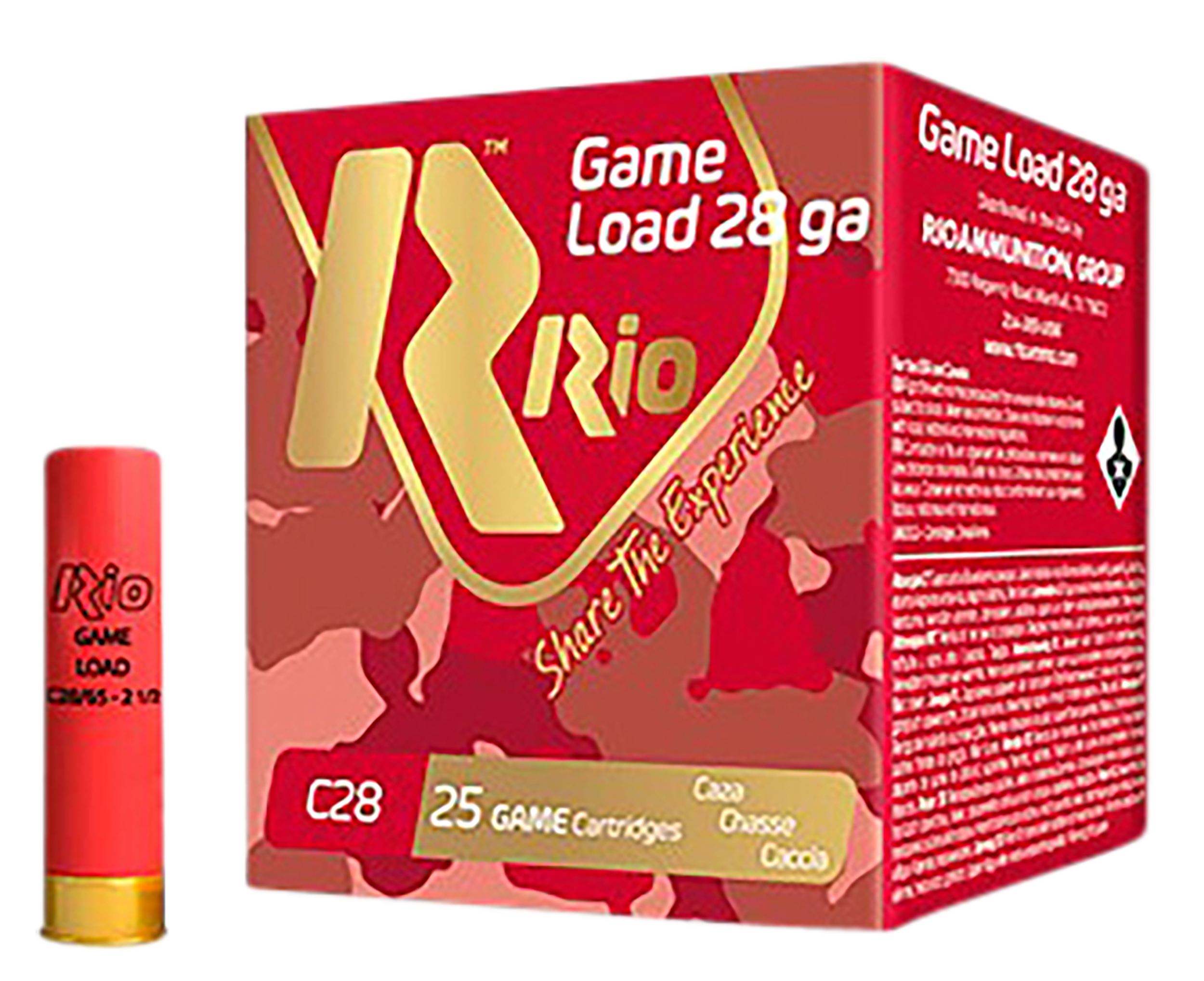 Rio Ammunition Game Load Heavy Field 28 Gauge 2.75" 1 oz 7.5 Shot - Box or Case