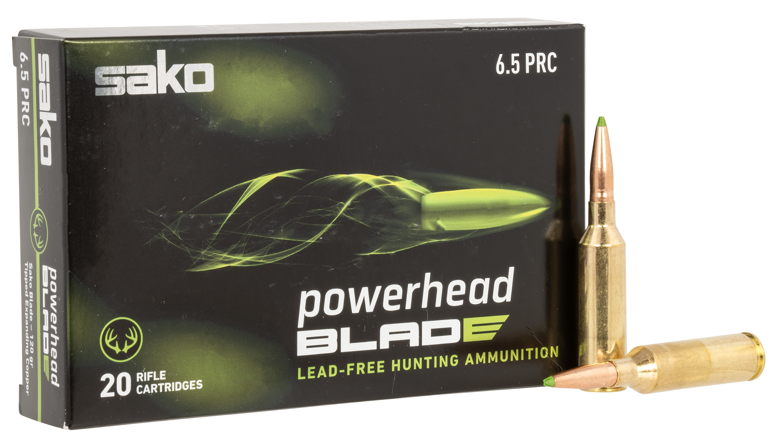 Sako PowerHead Blade 6.5 PRC 120gr 20rd - Box or Case