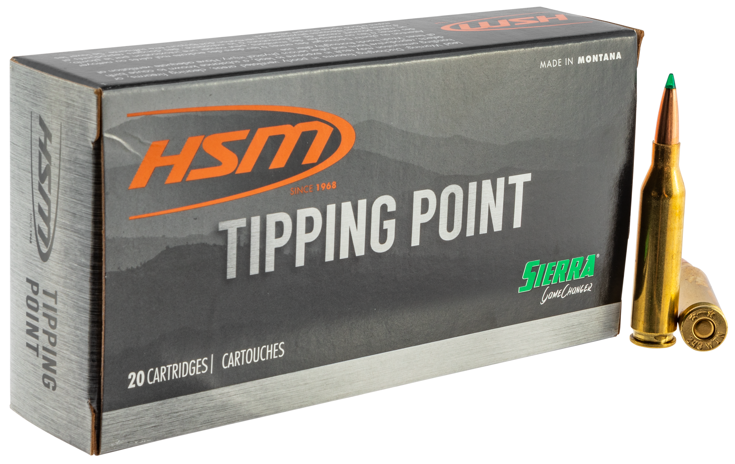 HSM Tipping Point Super Shock Tip 6.5 Creedmoor 140 gr 20 Rd - Box or Case