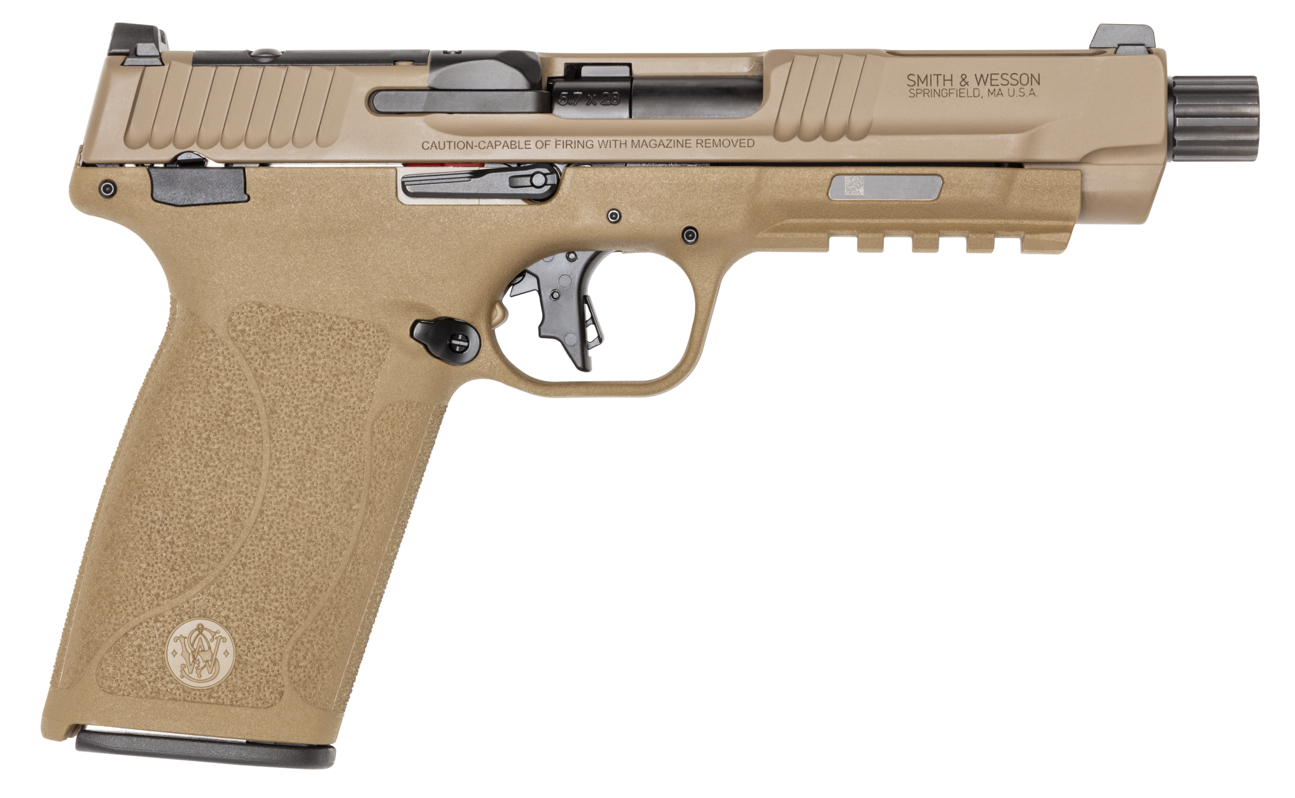 Smith & Wesson M&P 5.7 5.7x28mm 5" 22+1 Semi-Auto Pistol - FDE