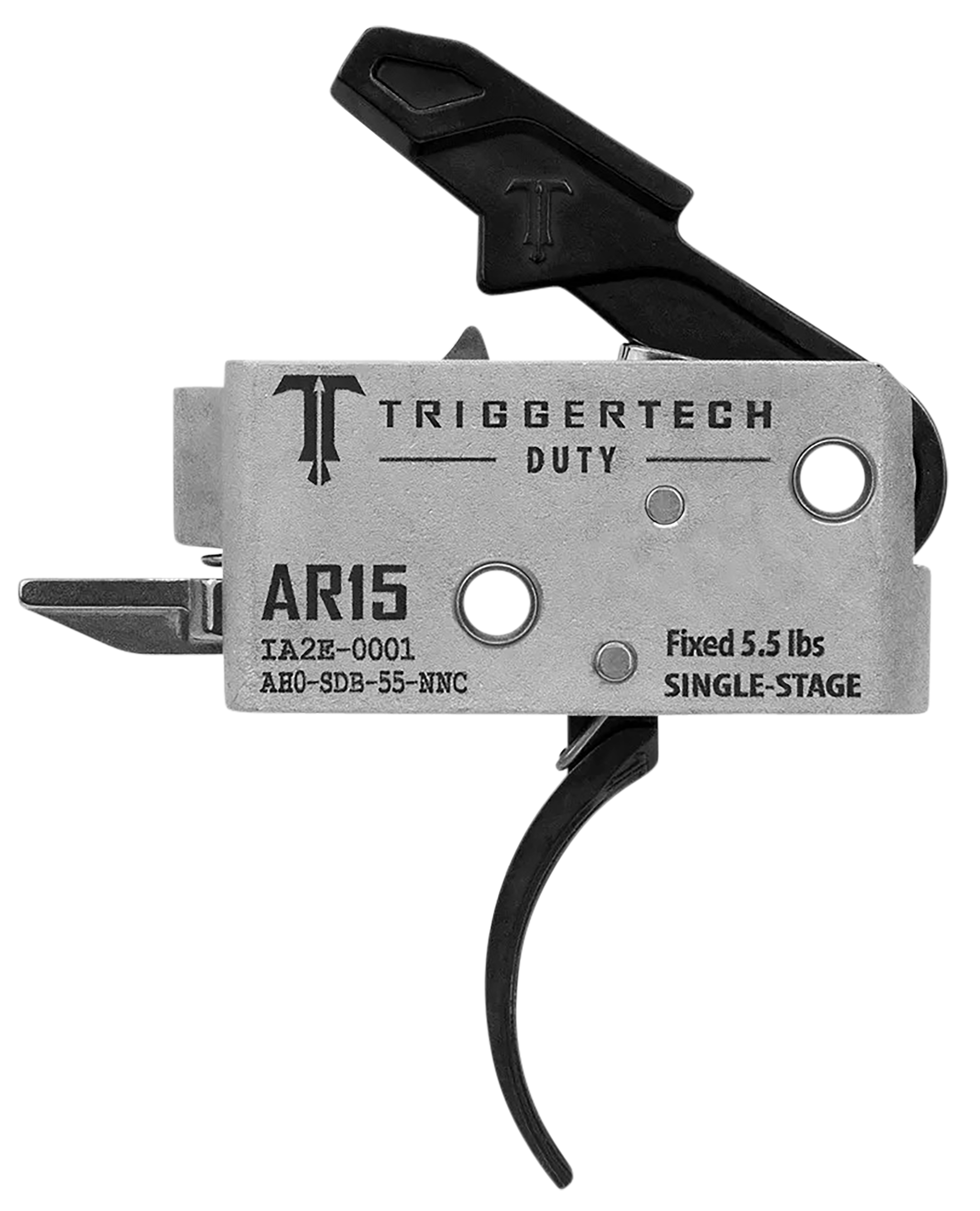 TriggerTech Duty AR-15 5.5 lb Curved Single-Stage Trigger