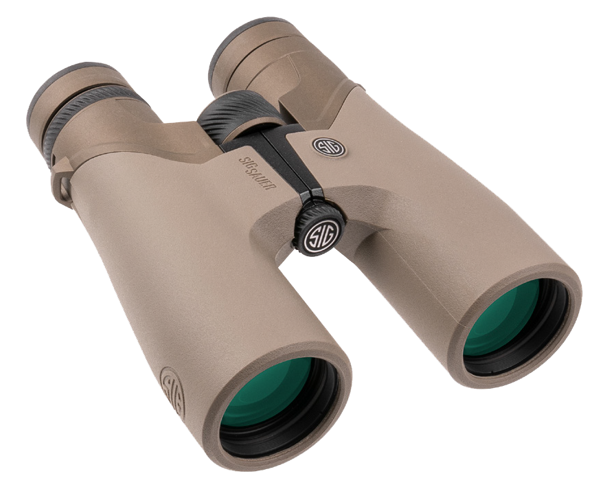 Sig Sauer Electro-Optics Zulu10 HDX 10x42mm HDX Abbe-Koenig Prism Binoculars - Coyote Rubber Armor