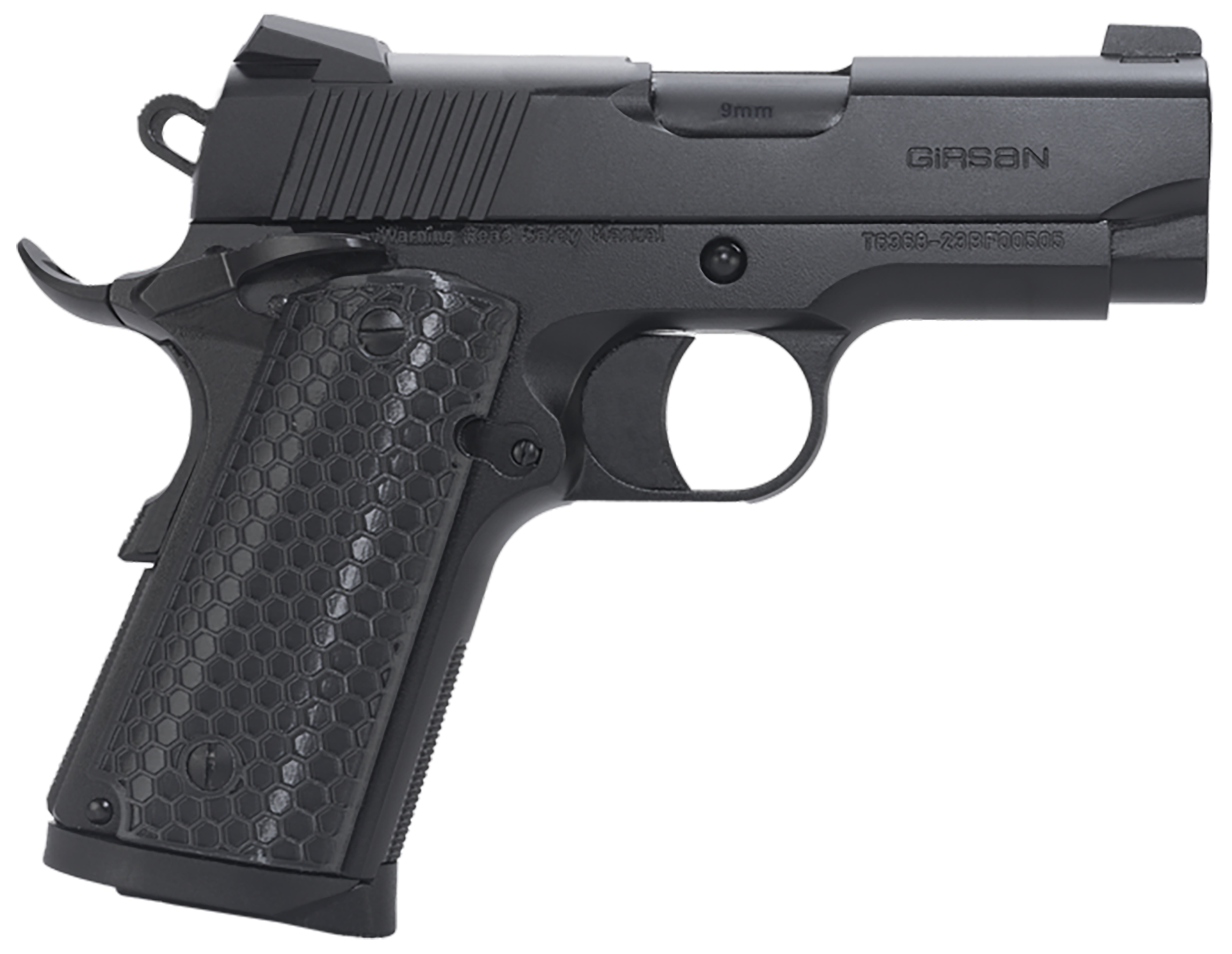 EAA Girsan MC1911 SC Untouchable 45 ACP 3.40" 6+1 Semi-Auto Pistol