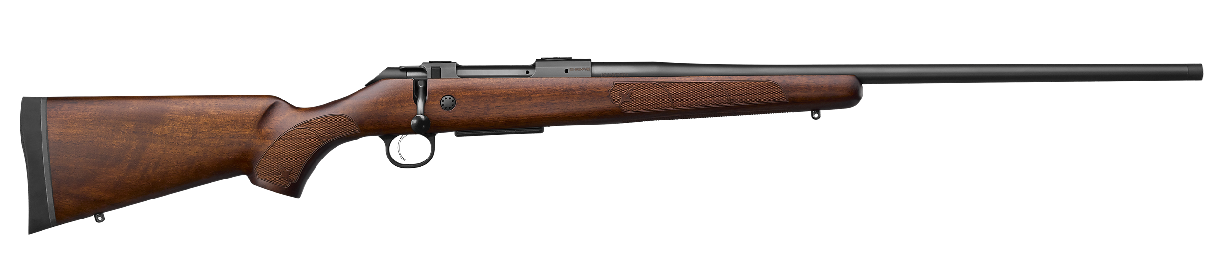 CZ 600 American ST2 6.5 Creedmoor 24" 5+1 Bolt Action Rifle - Walnut