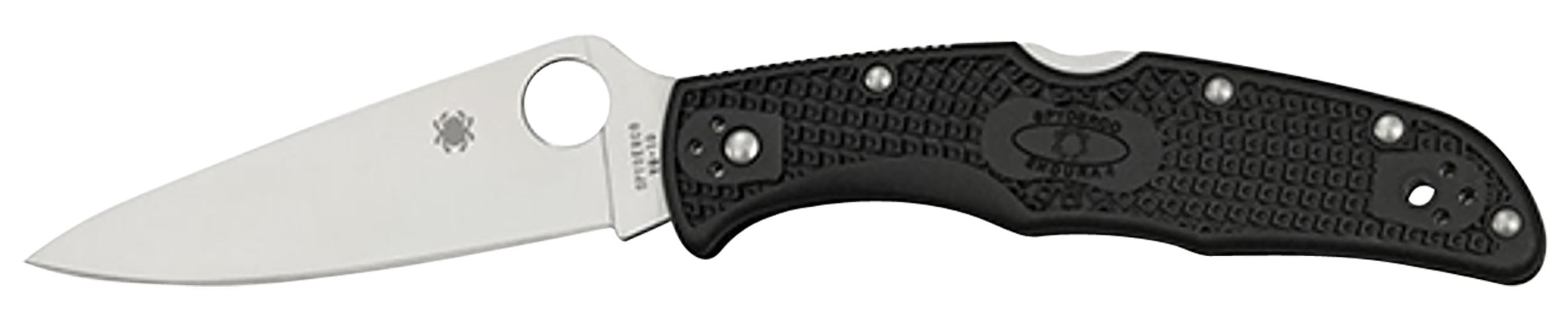 Spyderco Endura 4 Lightweight 3.75" VG-10 Satin Plain Edge FRN Purple Folding Knife