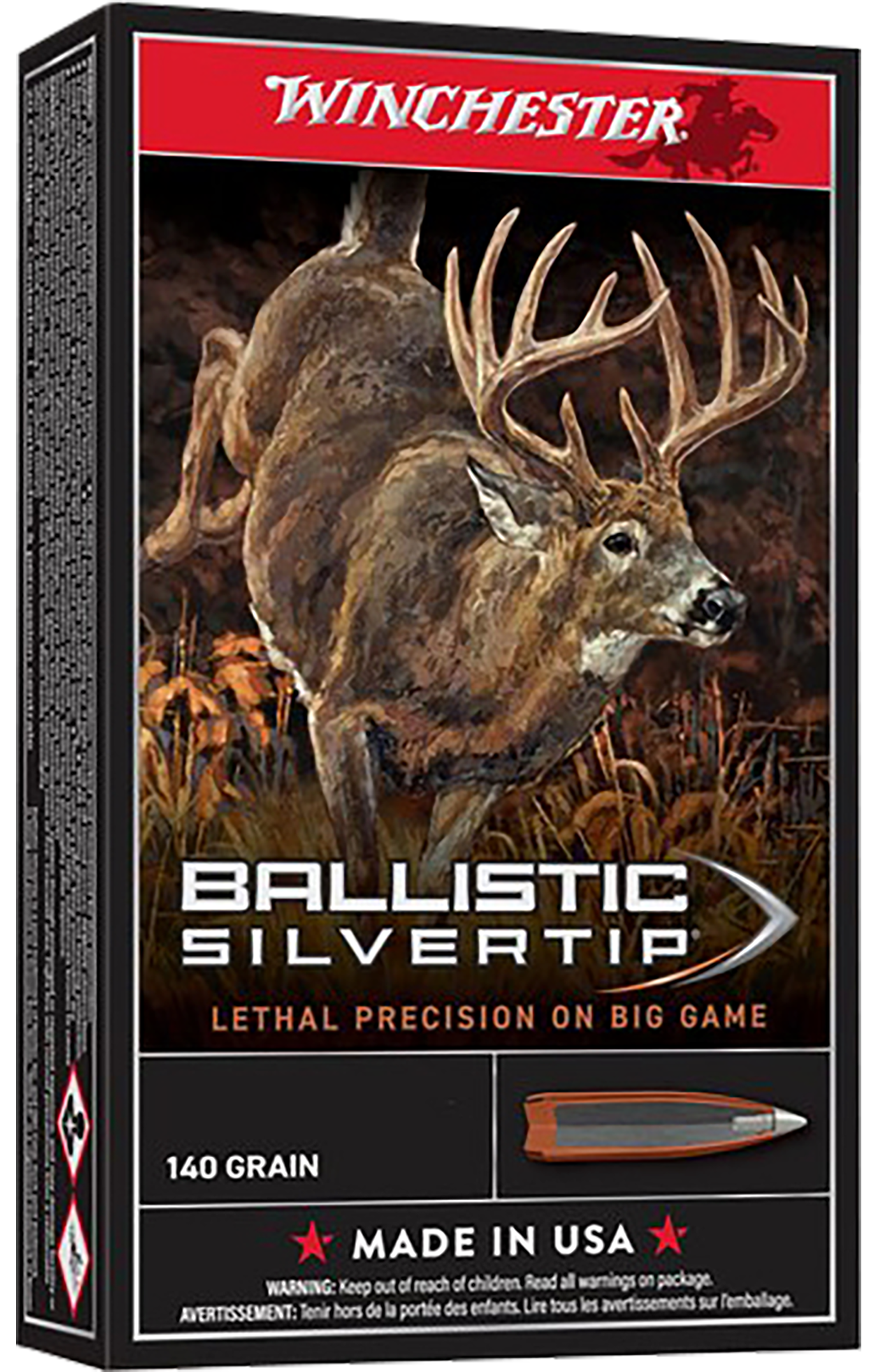 Winchester Ammo Ballistic Silvertip 6.5 PRC 140gr Bonded Rapid Expansion PHP - Box or Case