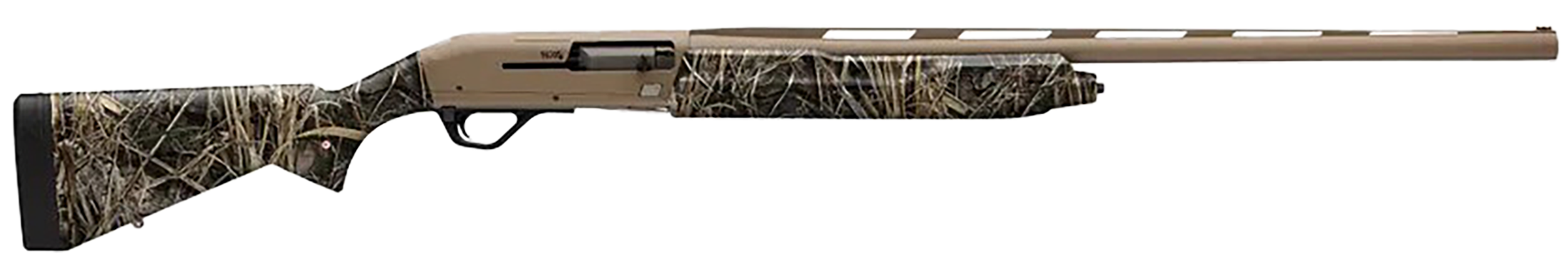 Winchester Guns SX4 Hybrid Hunter 12 Gauge 3" 4+1 28" Semi-Auto Shotgun - FDE Cerakote, Realtree Max-7