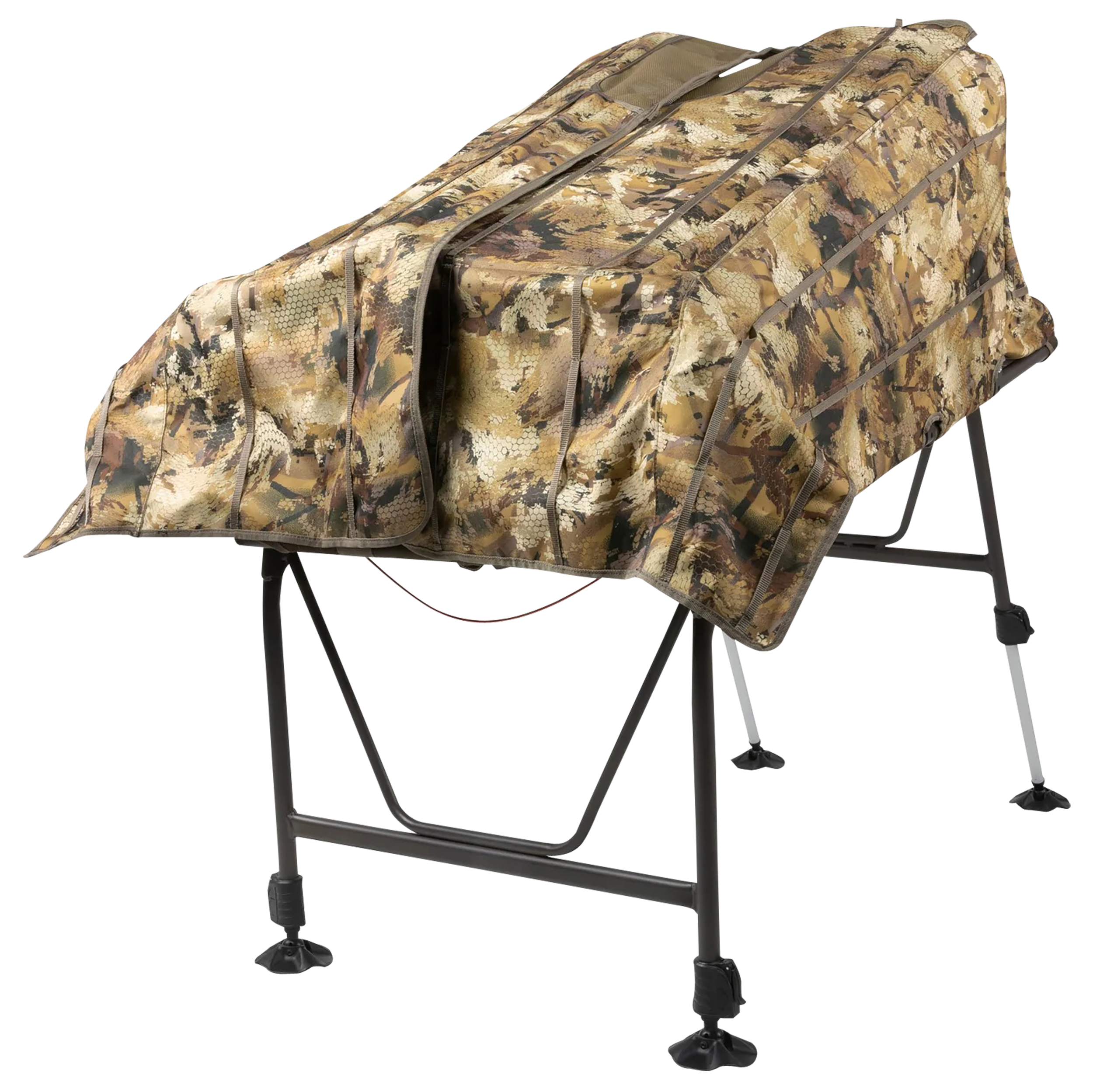 MOmarsh Invisi-Man Hunting Blind - Mossy Oak Original BottomLand - 0-30 in Adjustable