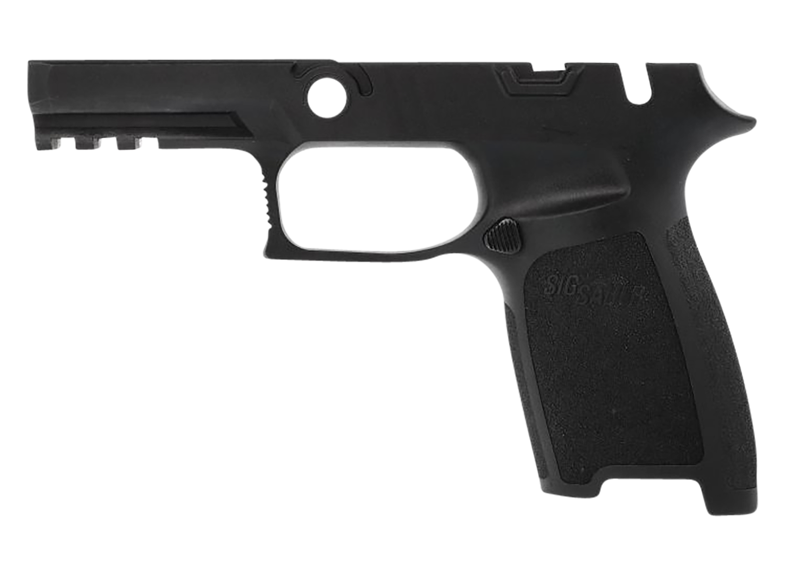 Sig Sauer P320 Carry Grip Module Assembly Large Black Polymer - Manual Safety