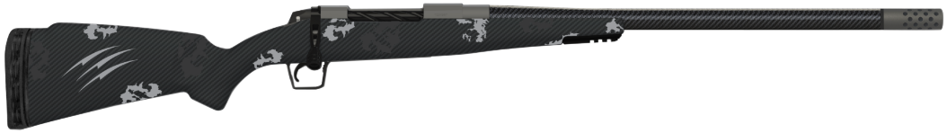 Fierce Firearms CT Rogue 7mm PRC 22" 3+1 Bolt-Action Rifle - Glacier Cerakote / Phantom Camo
