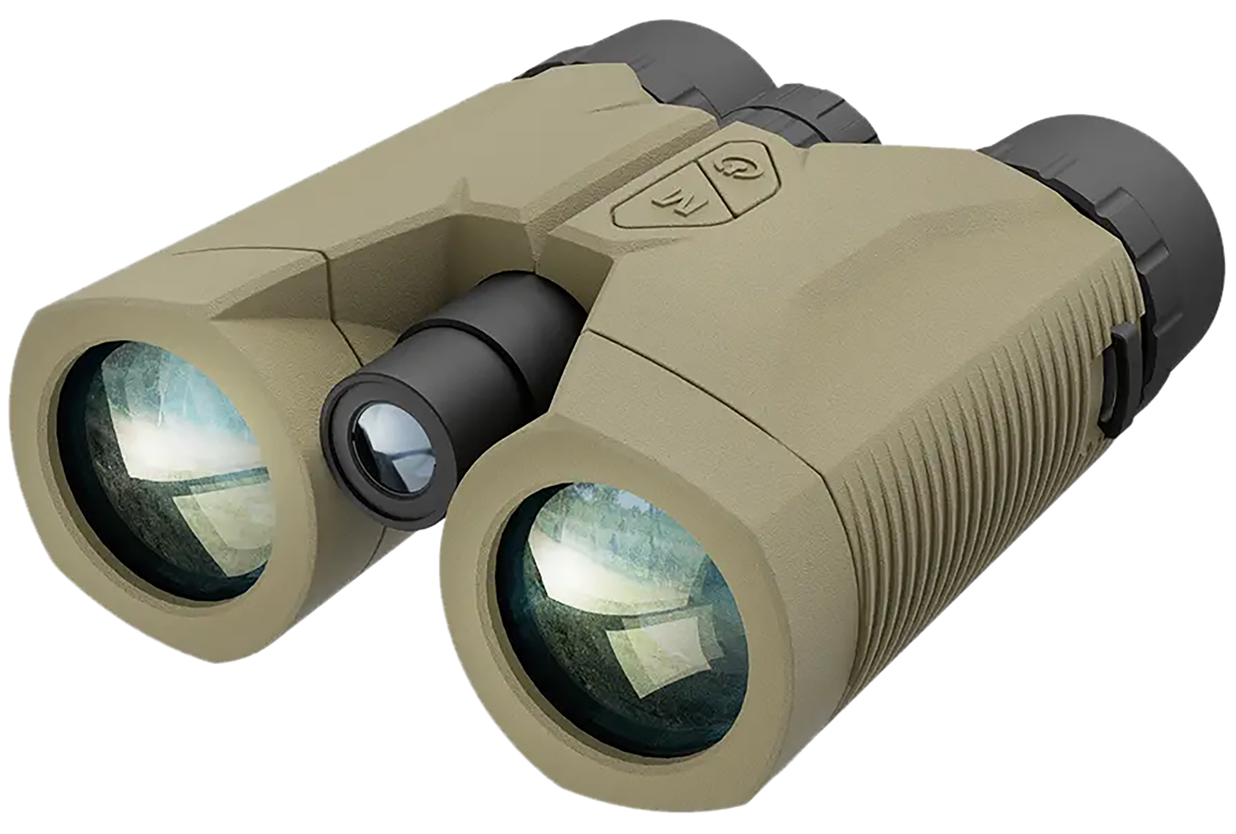 ATN LRF 3000 10x42mm Laser Rangefinding Binocular - Tan
